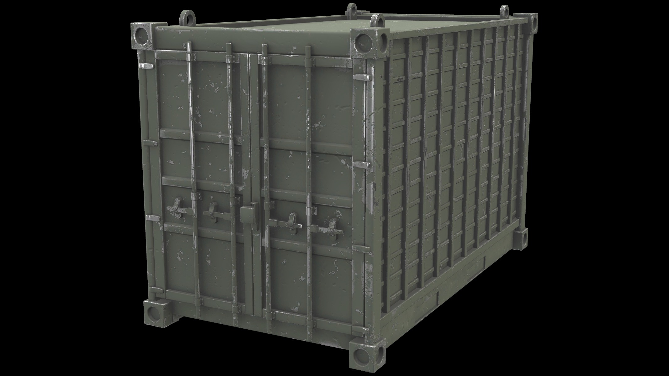 Military container 01 3D model_2