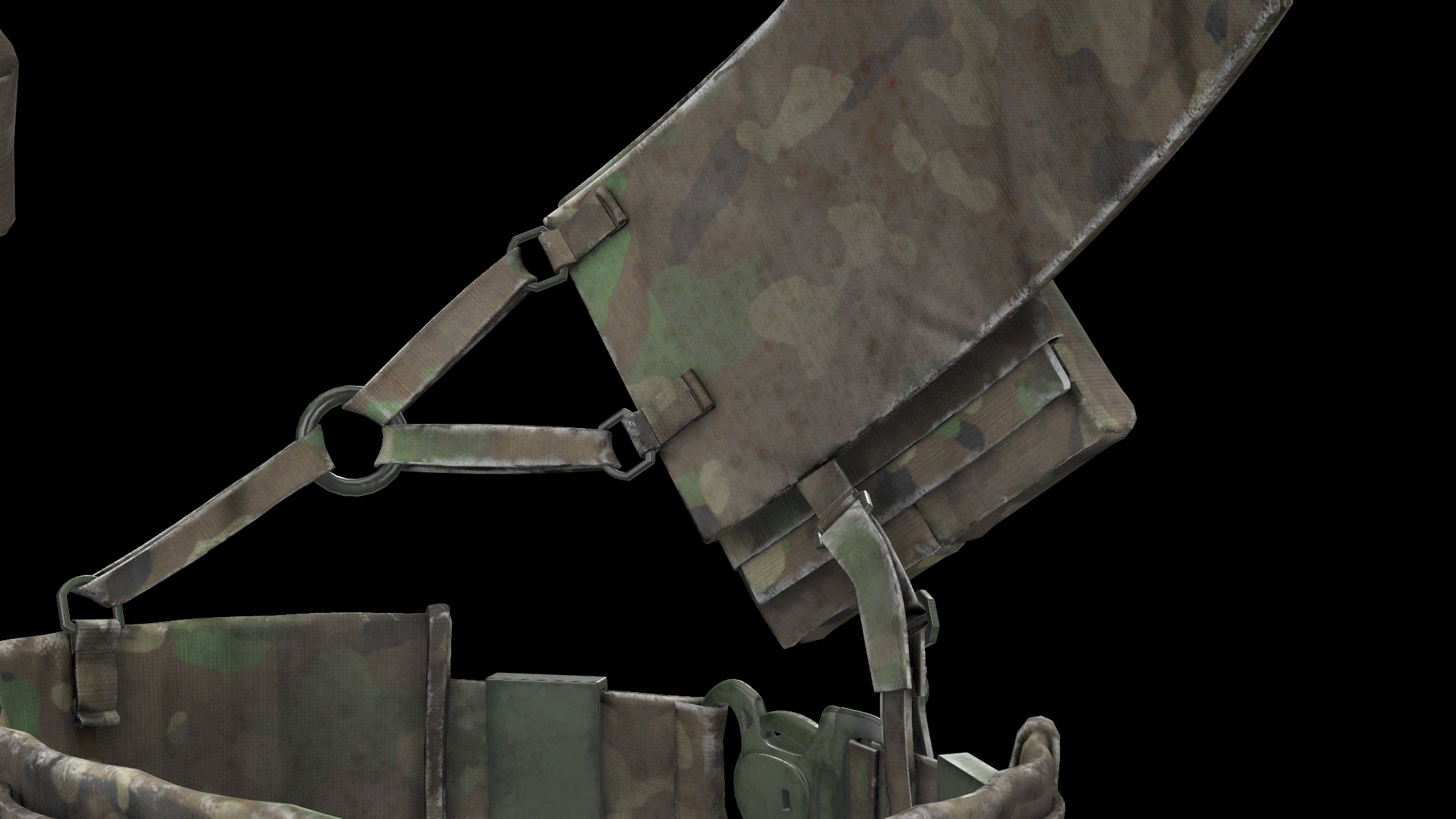 shoulder holster 01 3D model_5