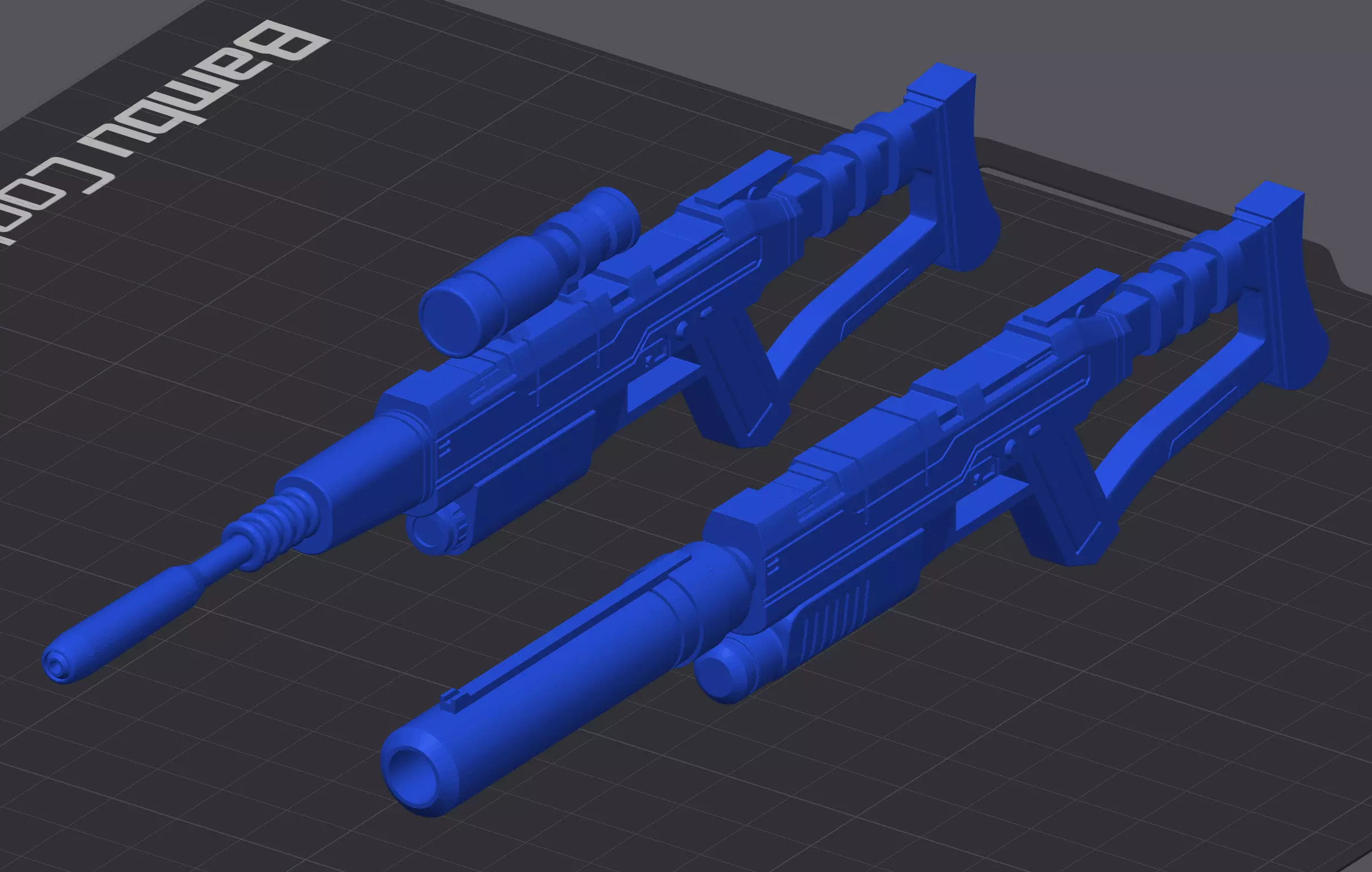 Crosshair Realistic Firepuncher 3d files Bundle 3D model
