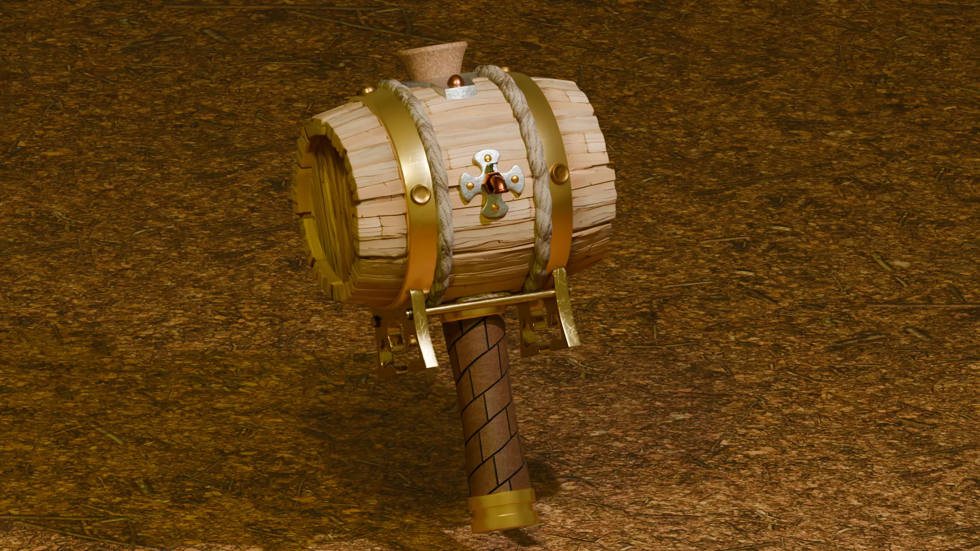 Barrel-Hammer 3D model