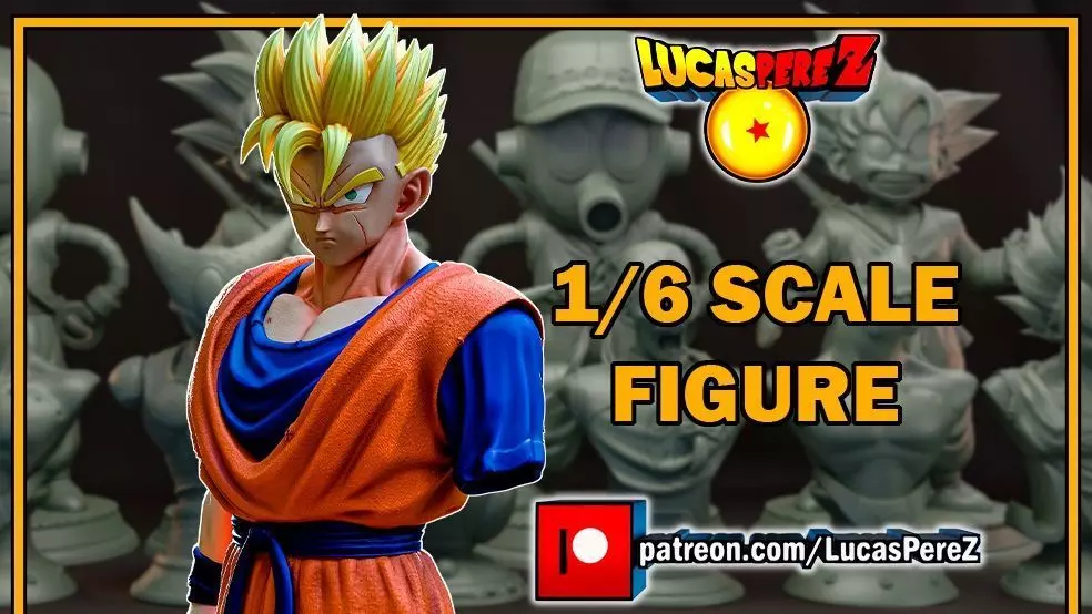 GOHAN FUTURO 3D print model_0
