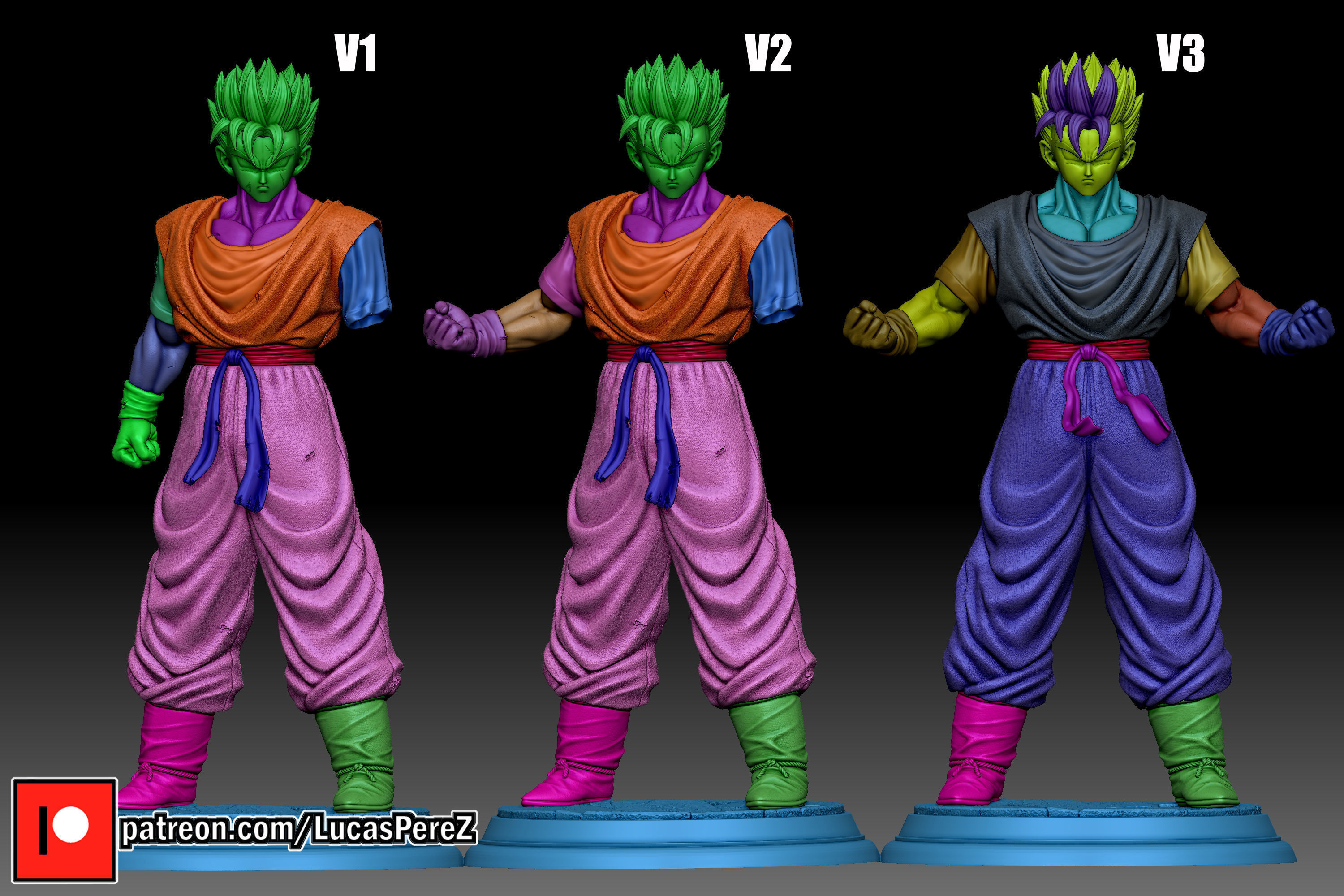 GOHAN FUTURO 3D print model_7