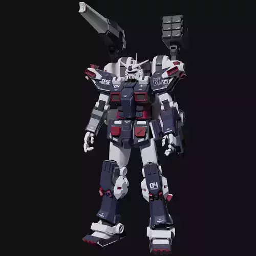 FA-78 Full Armor Gundam --- Thunderbolt Version 3D model