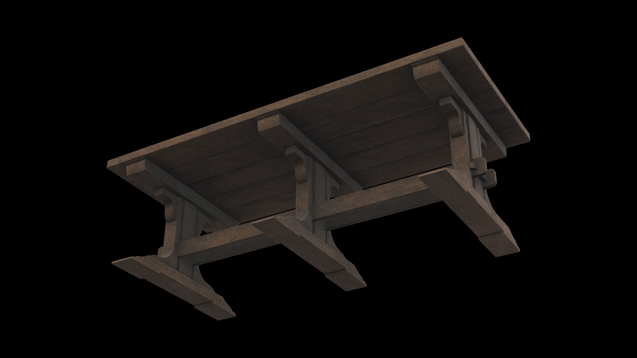 dining table 02 3D model_4