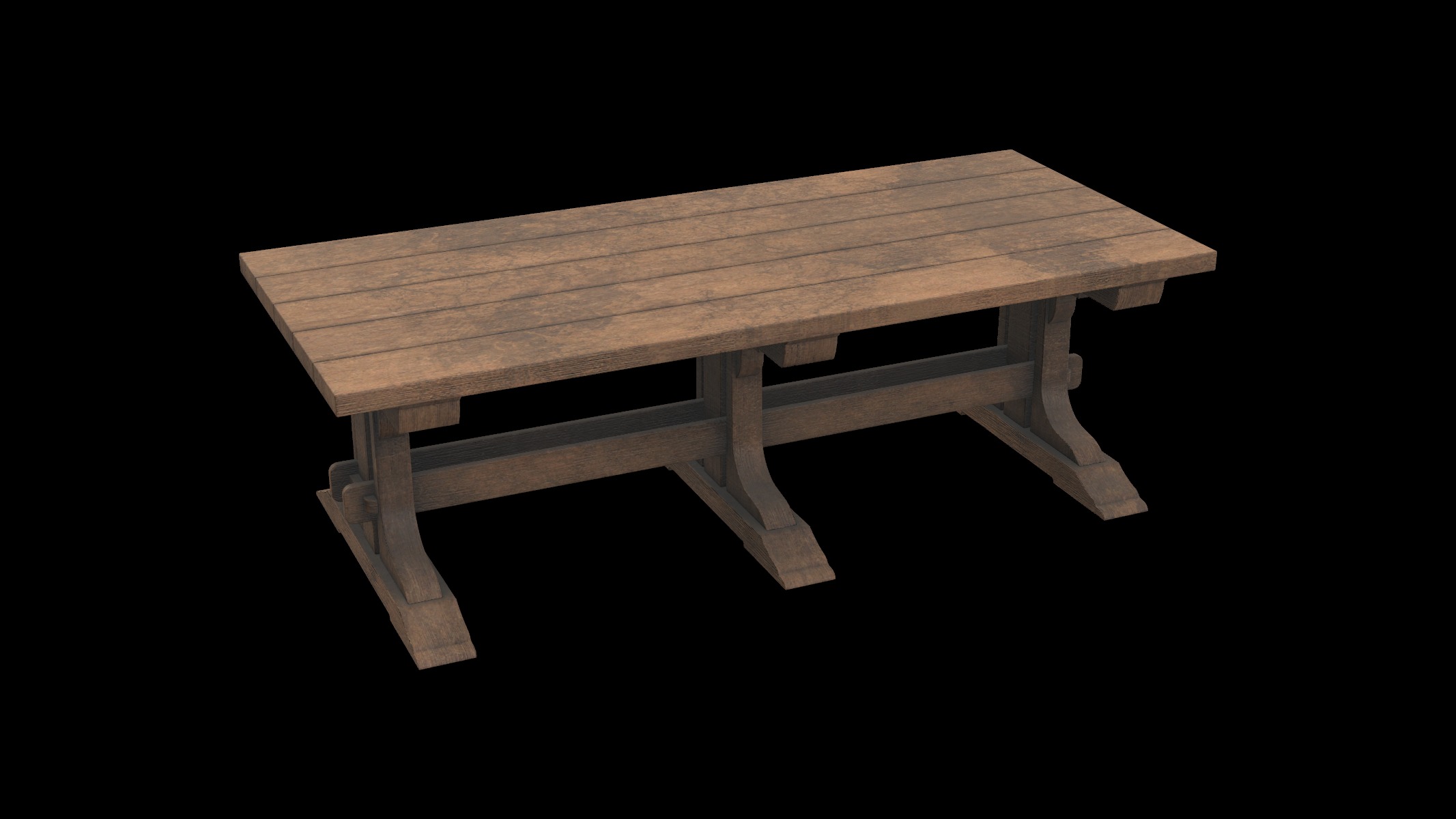 dining table 02 3D model_2