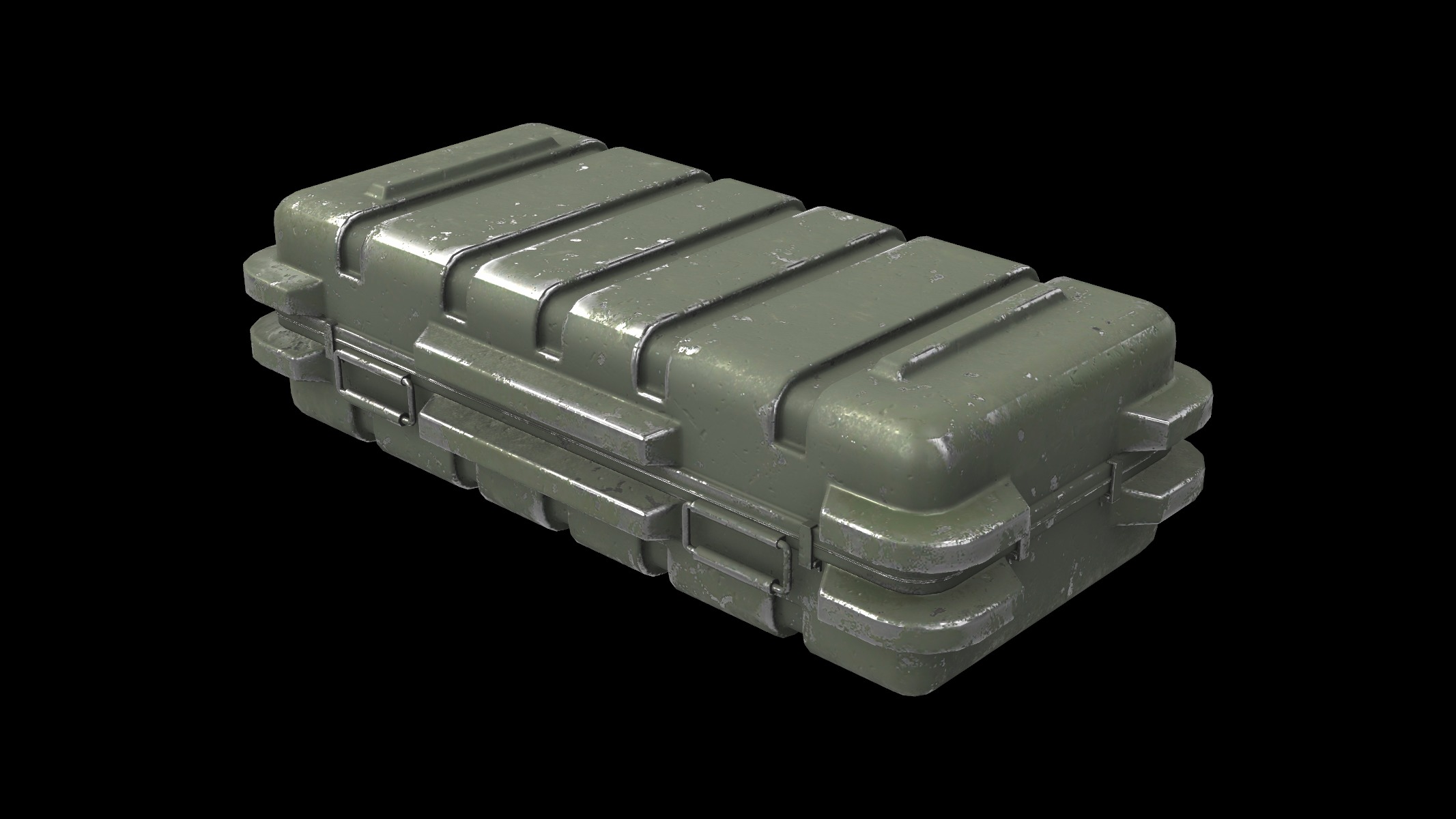 long crate 01 3D model_1