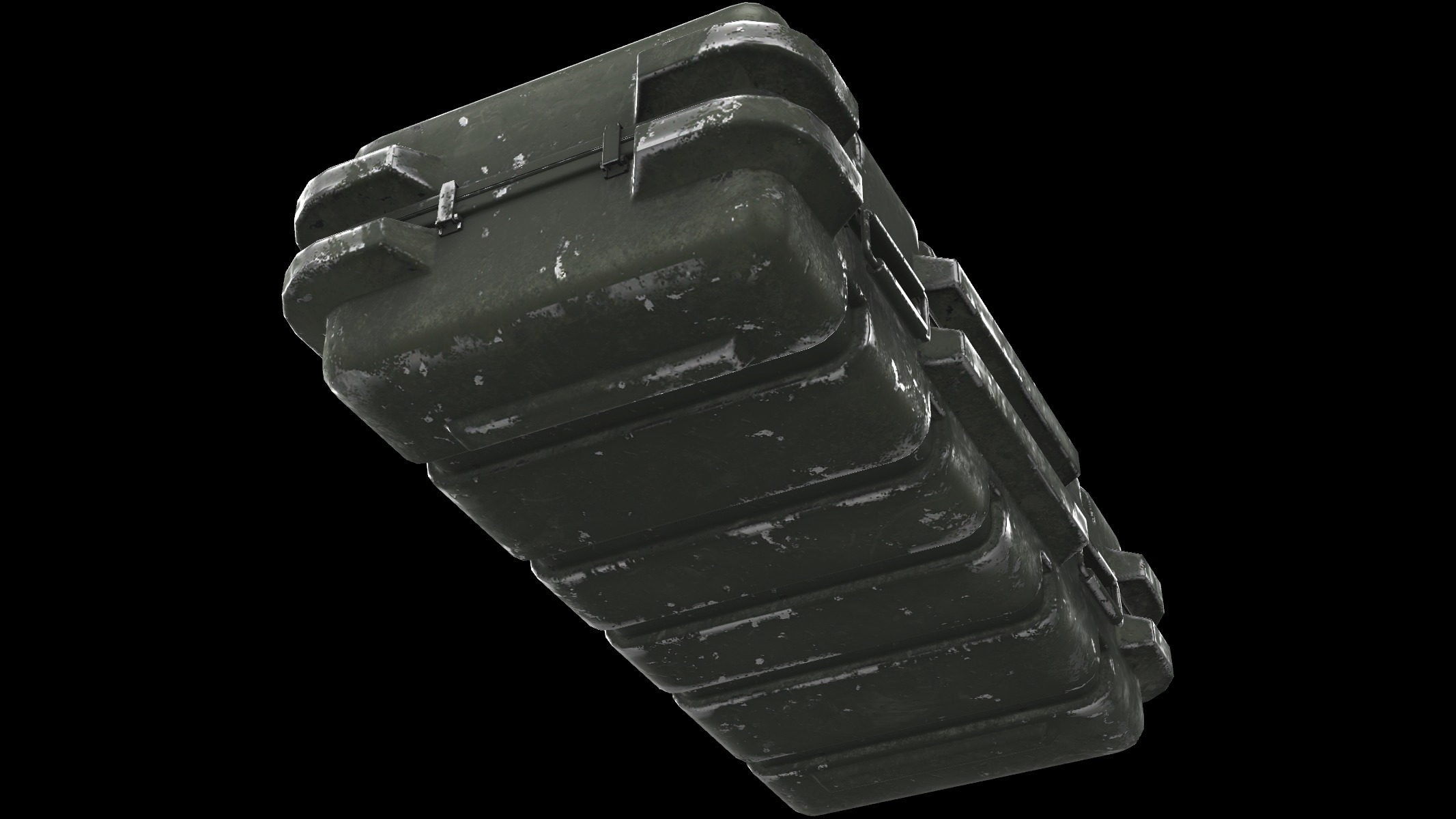 long crate 01 3D model_4