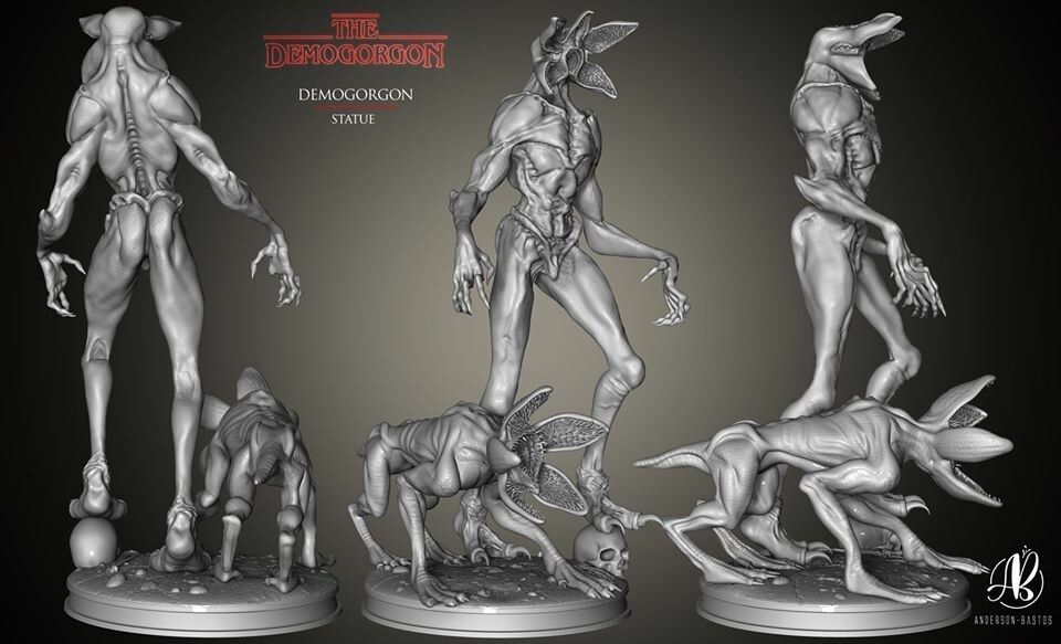 Demogorgon - Stranger Things 3D print model_1