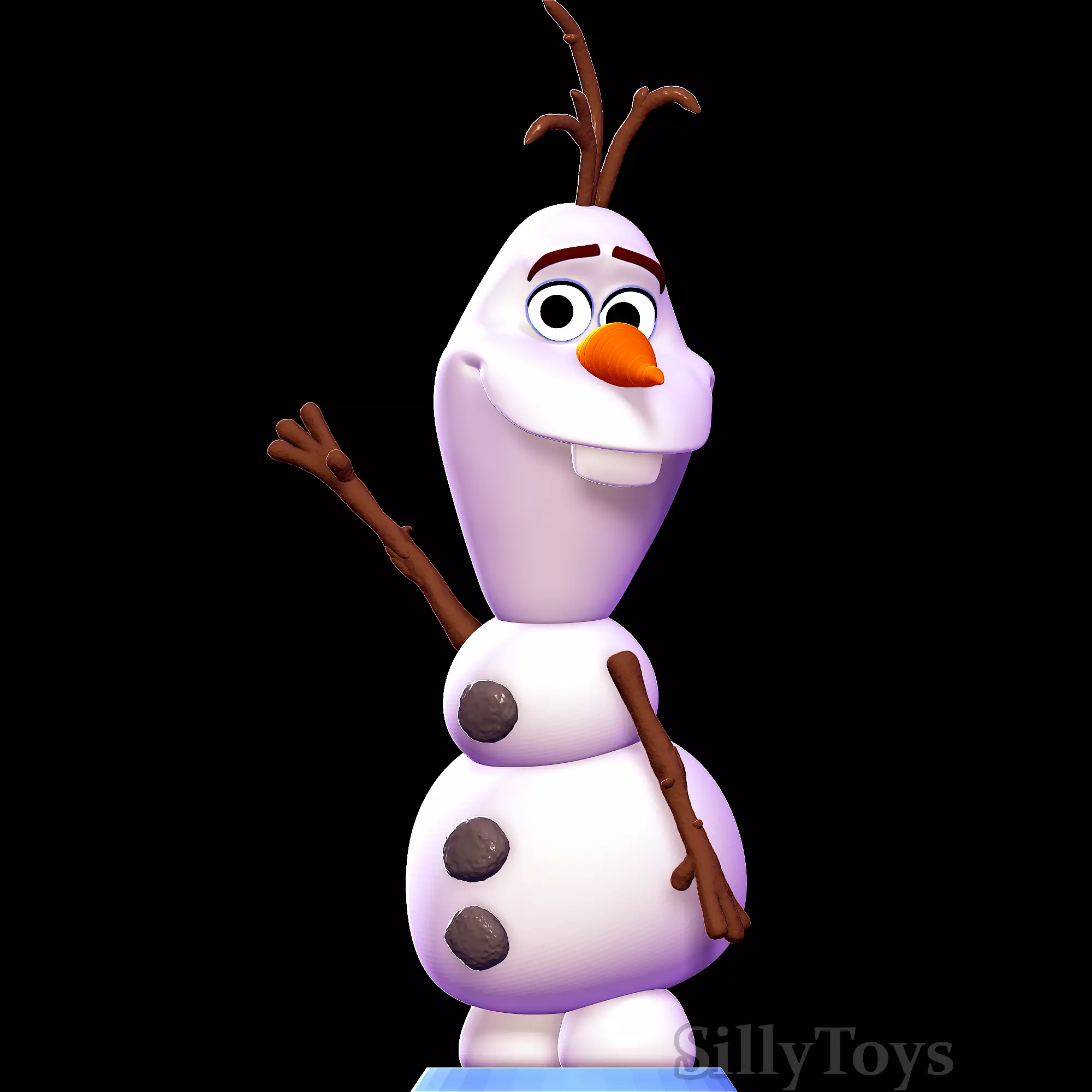 Olaf - Frozen 3D print model_0