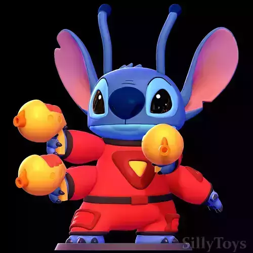 Stitch in Spacesuit - Lilo and Stitch 3D print model