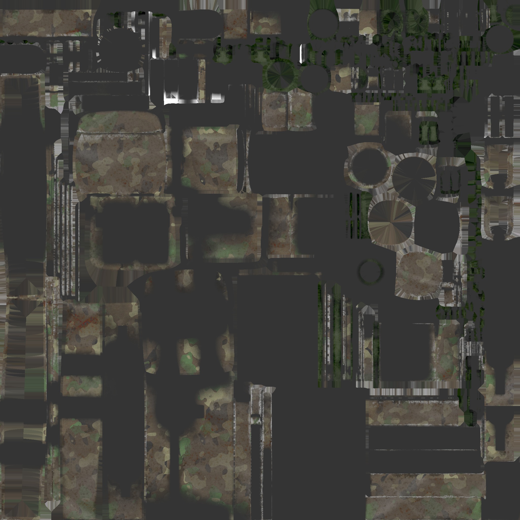 multi pouch bag 3D model_7