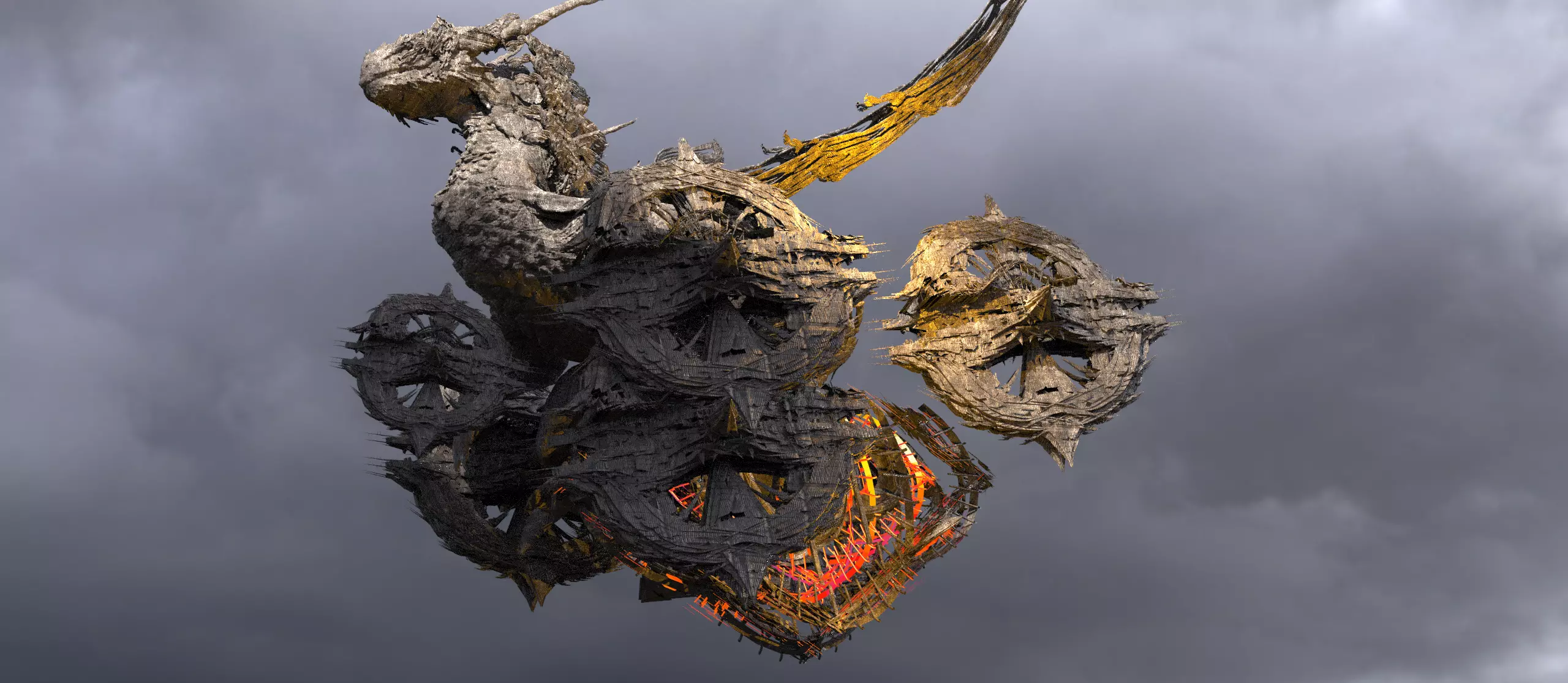 Dragon City chariot 8  3D model_0