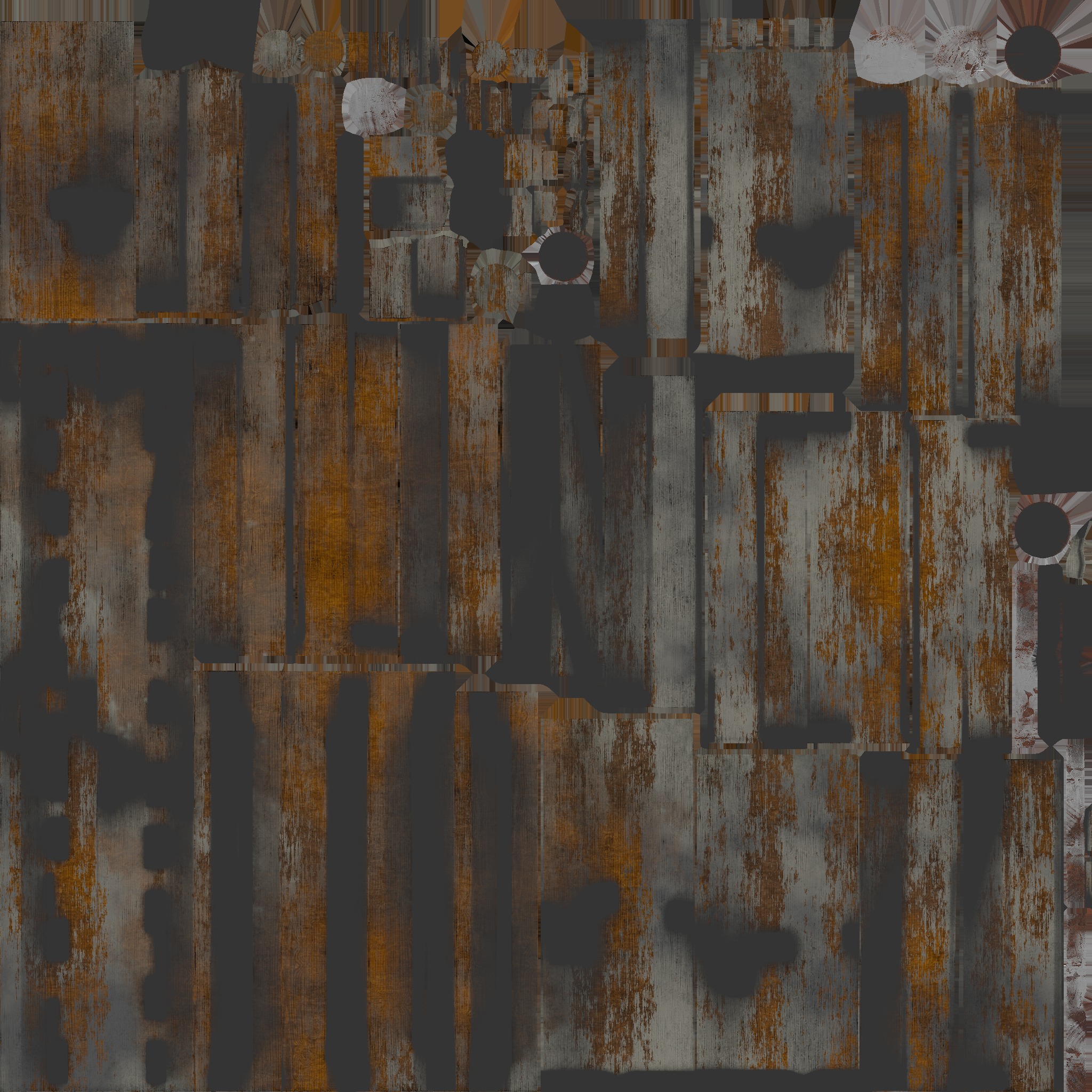 wood dock 03 3D model_6