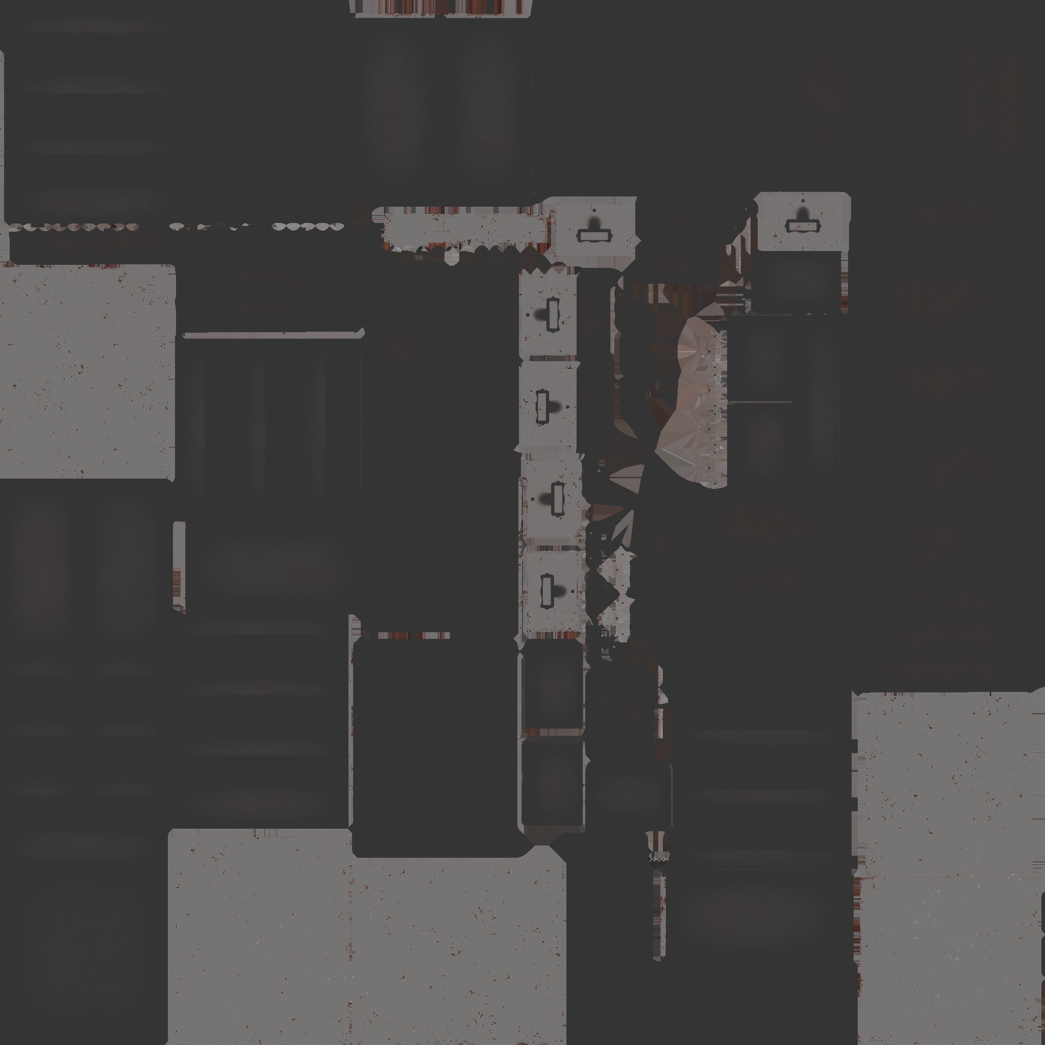 vintage desk organizer 3D model_6