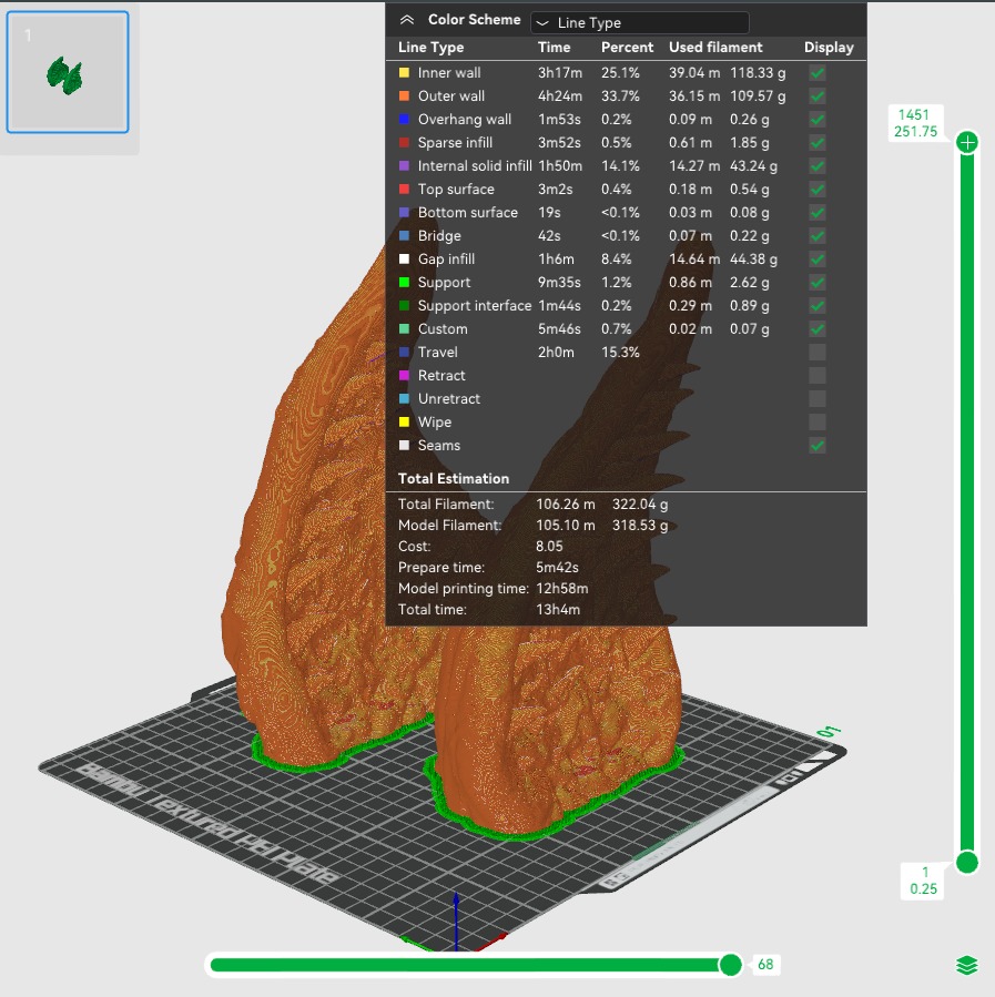 Demogorgon Mask - Stranger Things Cosplay 3D print model_40