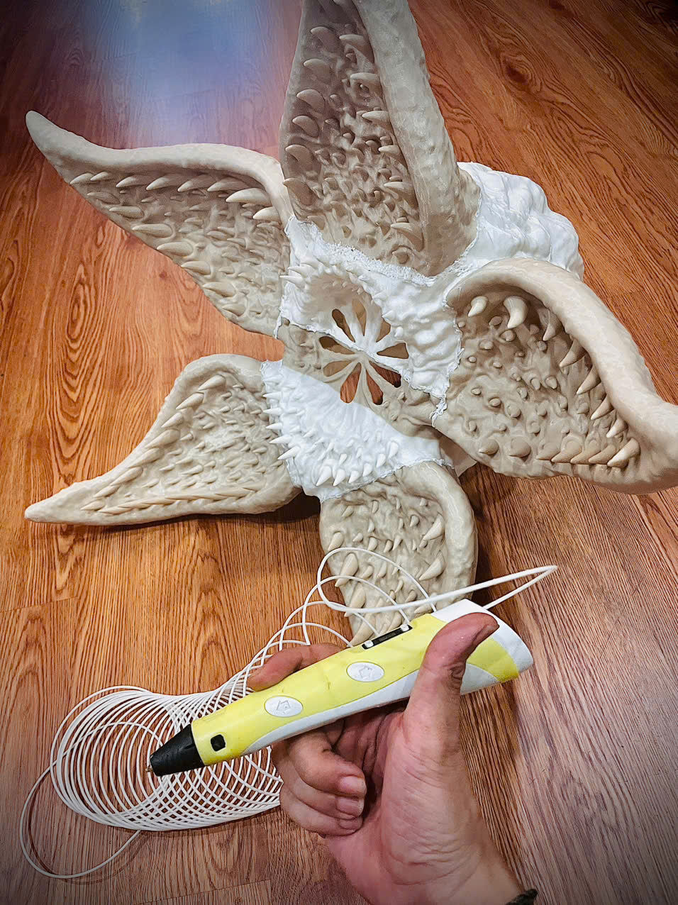 Demogorgon Mask - Stranger Things Cosplay 3D print model_9