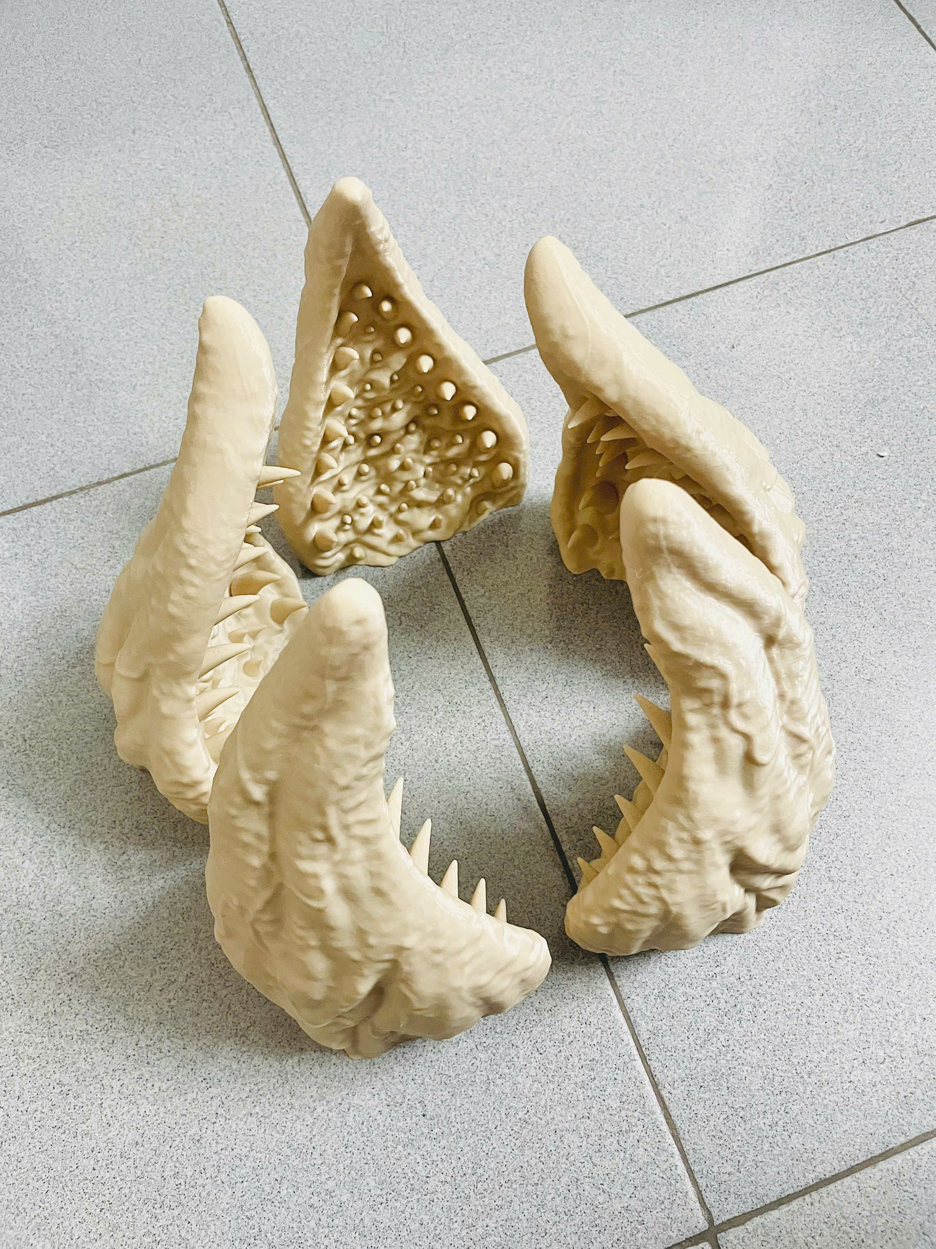 Demogorgon Mask - Stranger Things Cosplay 3D print model_16