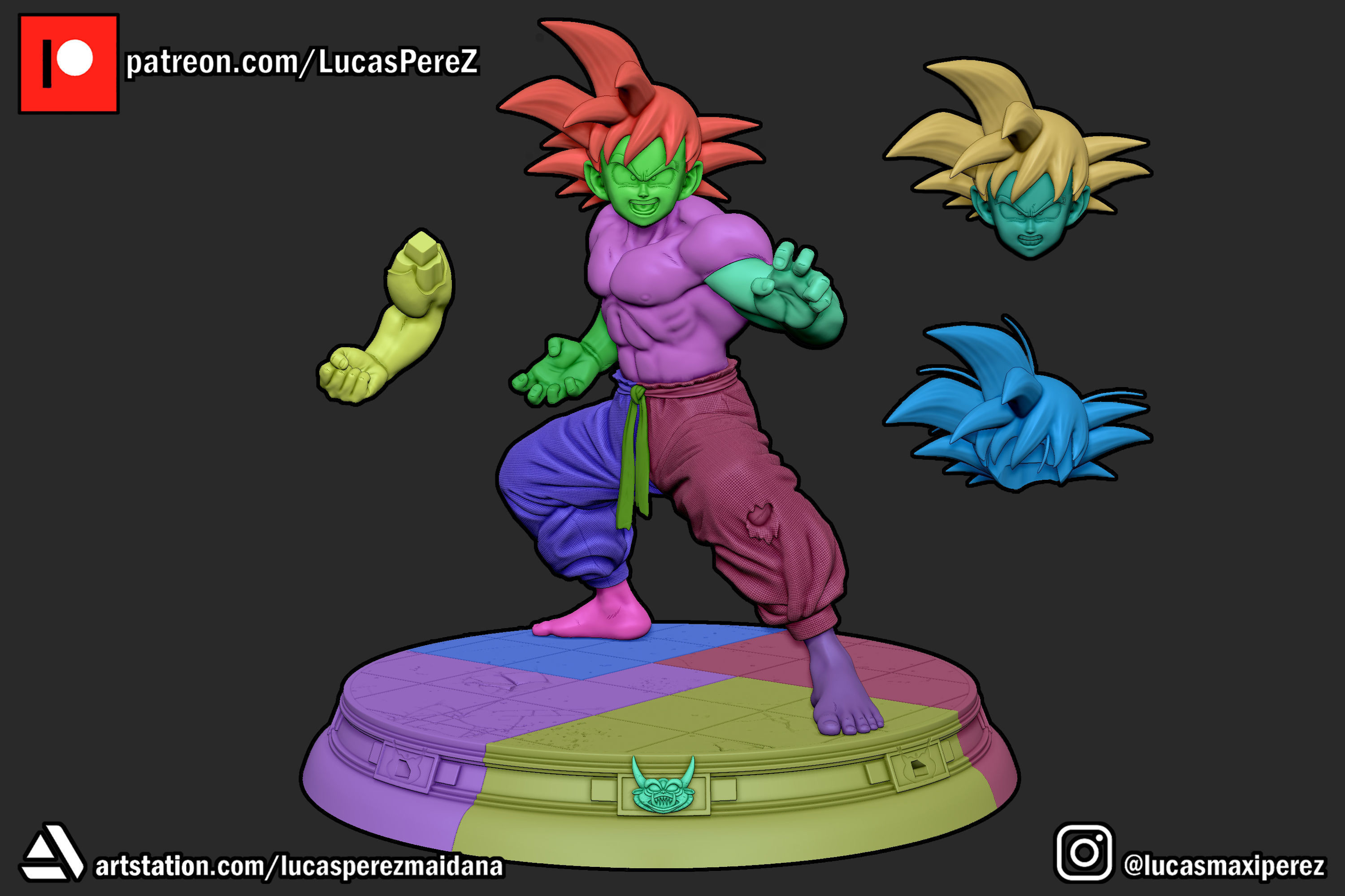 GOKU TORNEO 3D print model_13