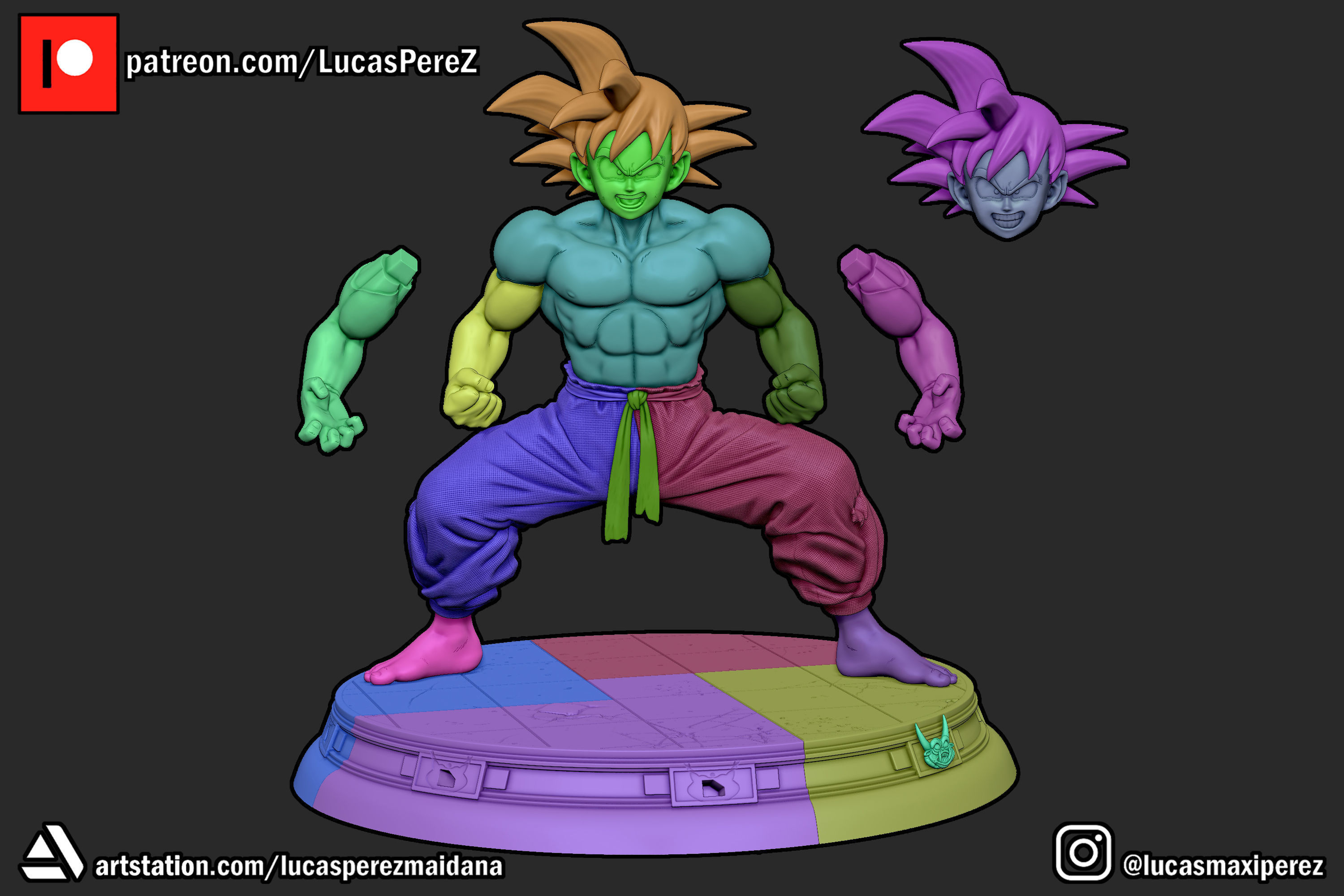 GOKU TORNEO 3D print model_14