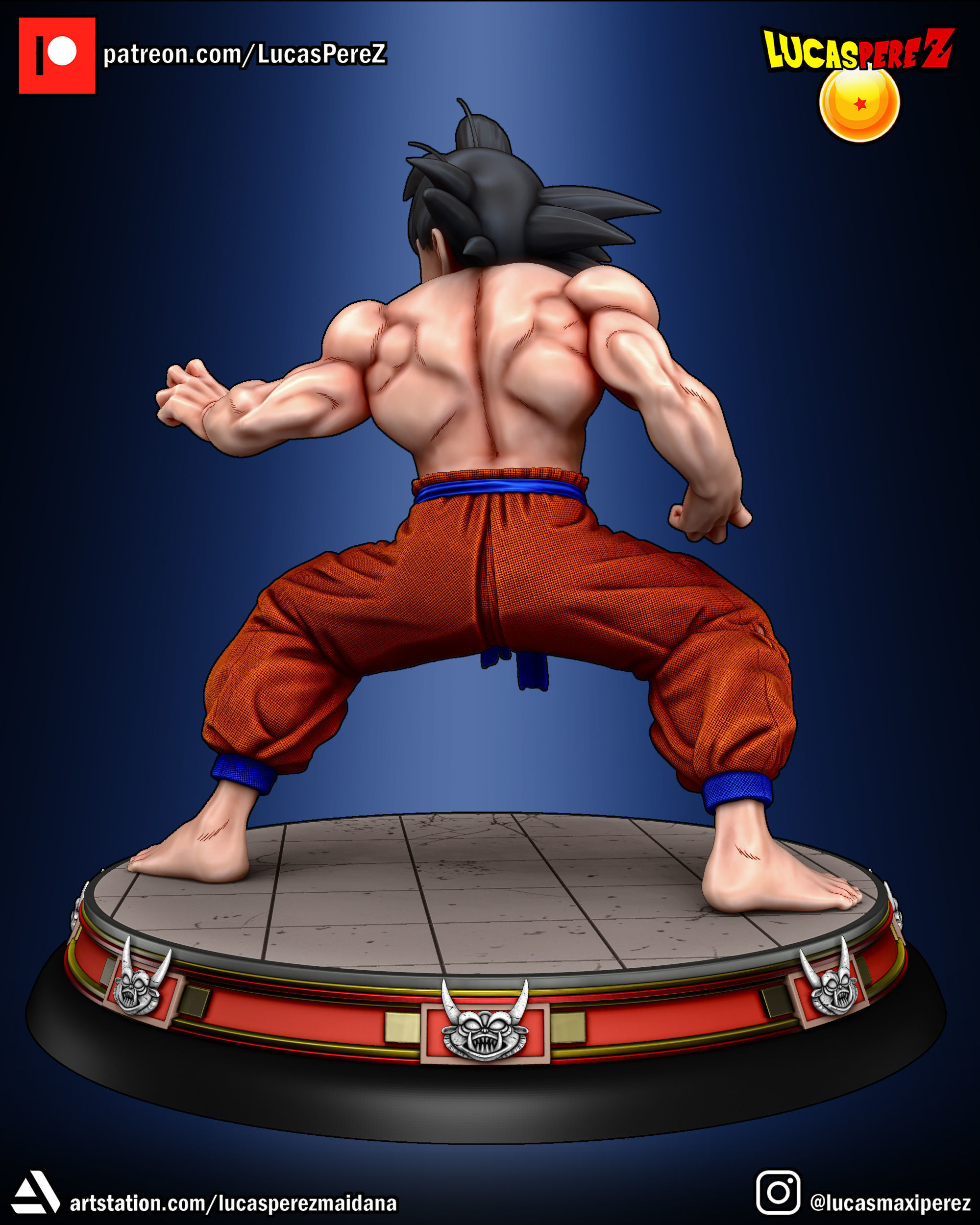 GOKU TORNEO 3D print model_4