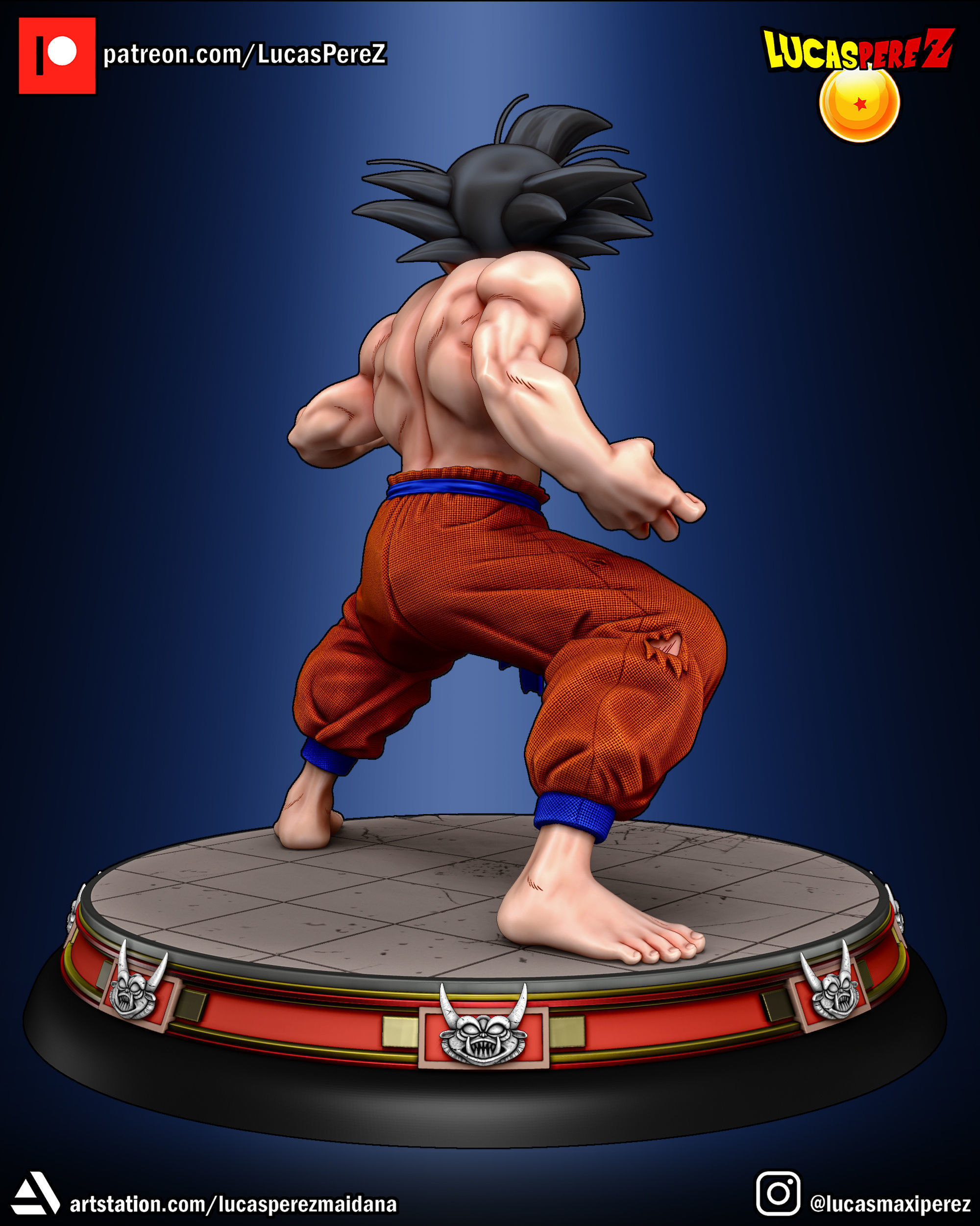 GOKU TORNEO 3D print model_5