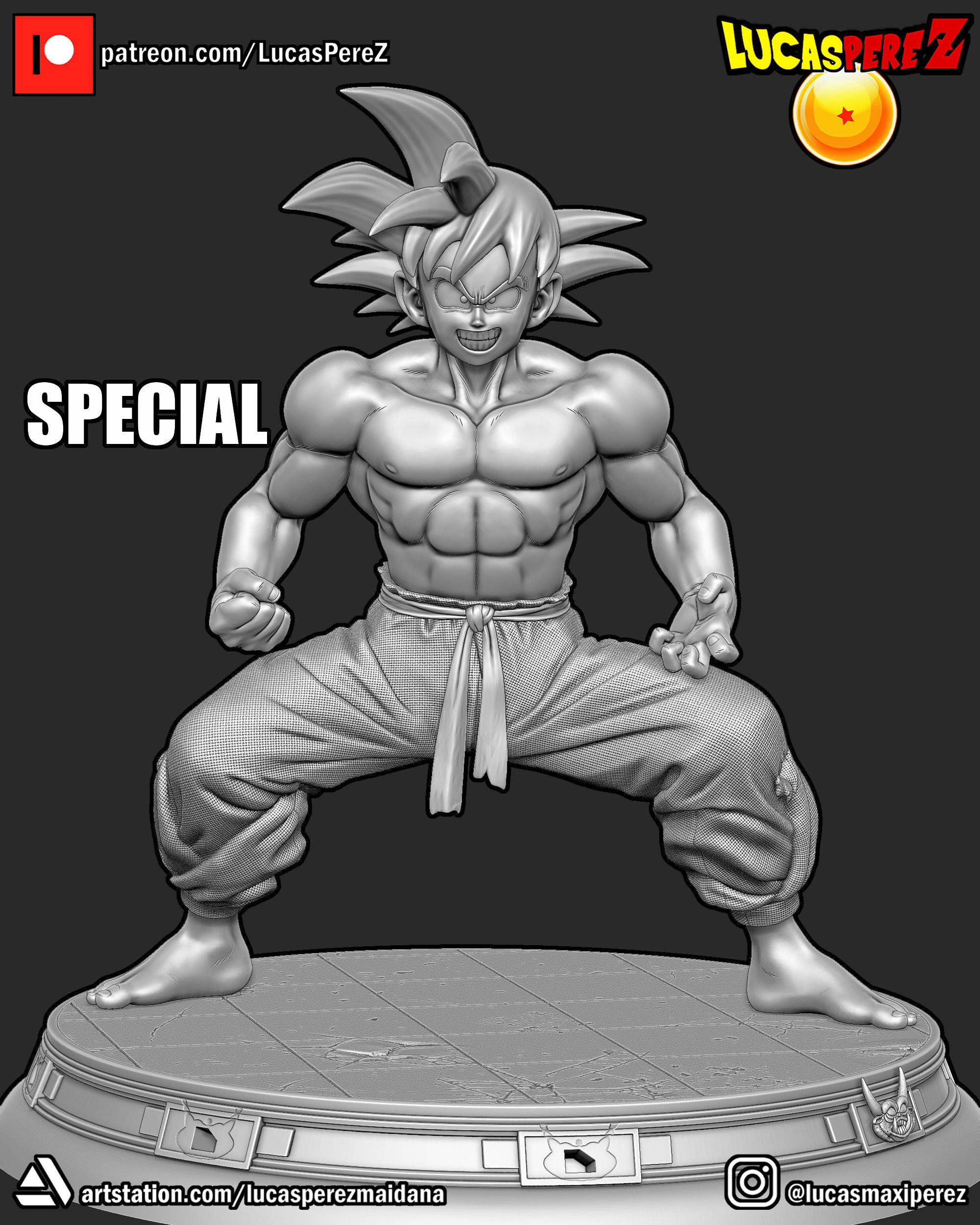 GOKU TORNEO 3D print model_11