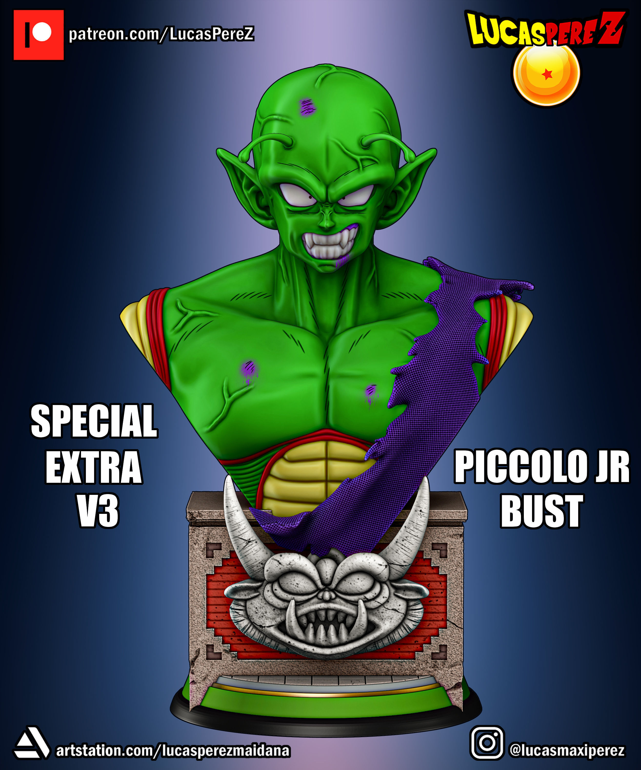 PICCOLO BUSTO 3D print model