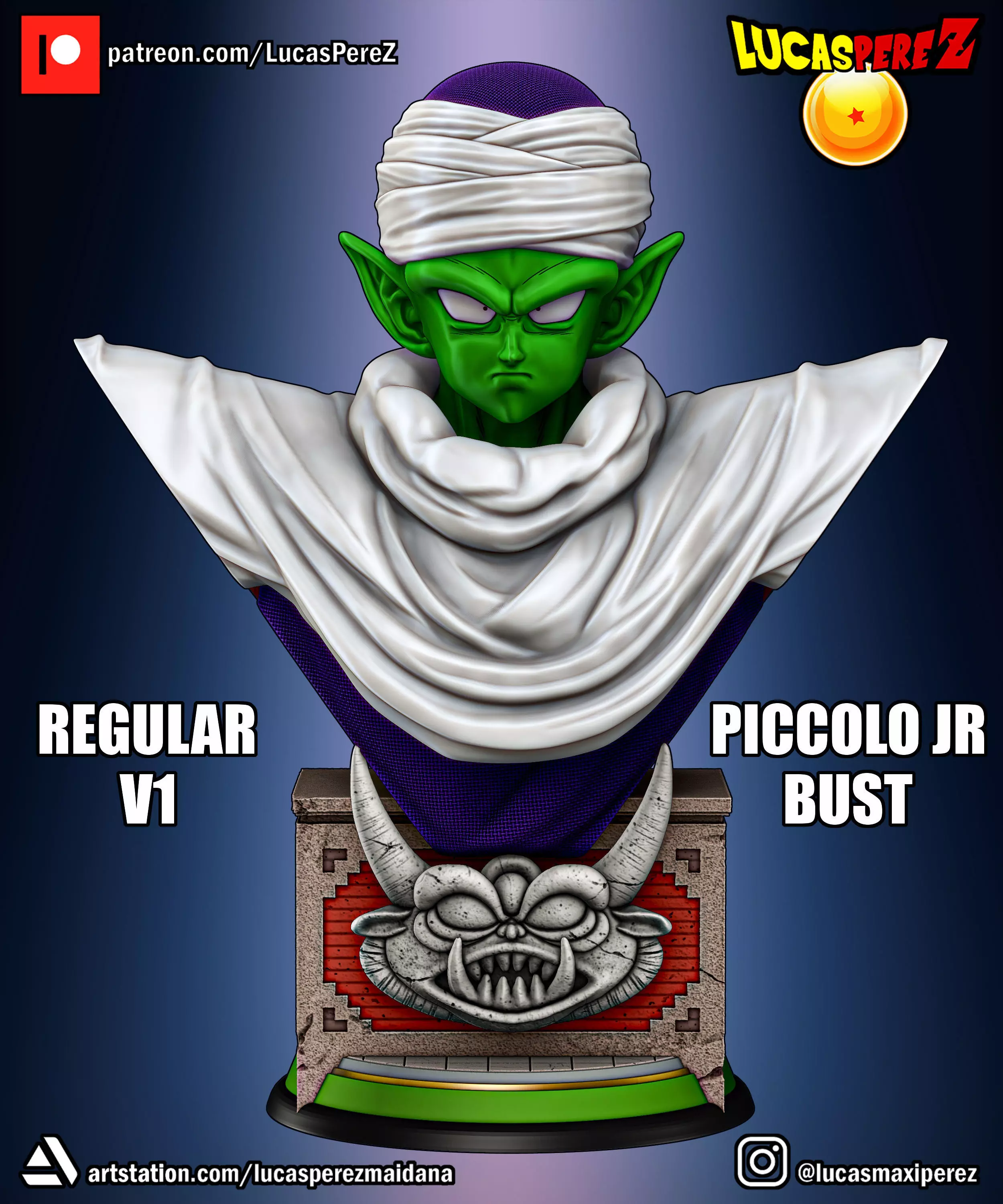 PICCOLO BUSTO 3D print model