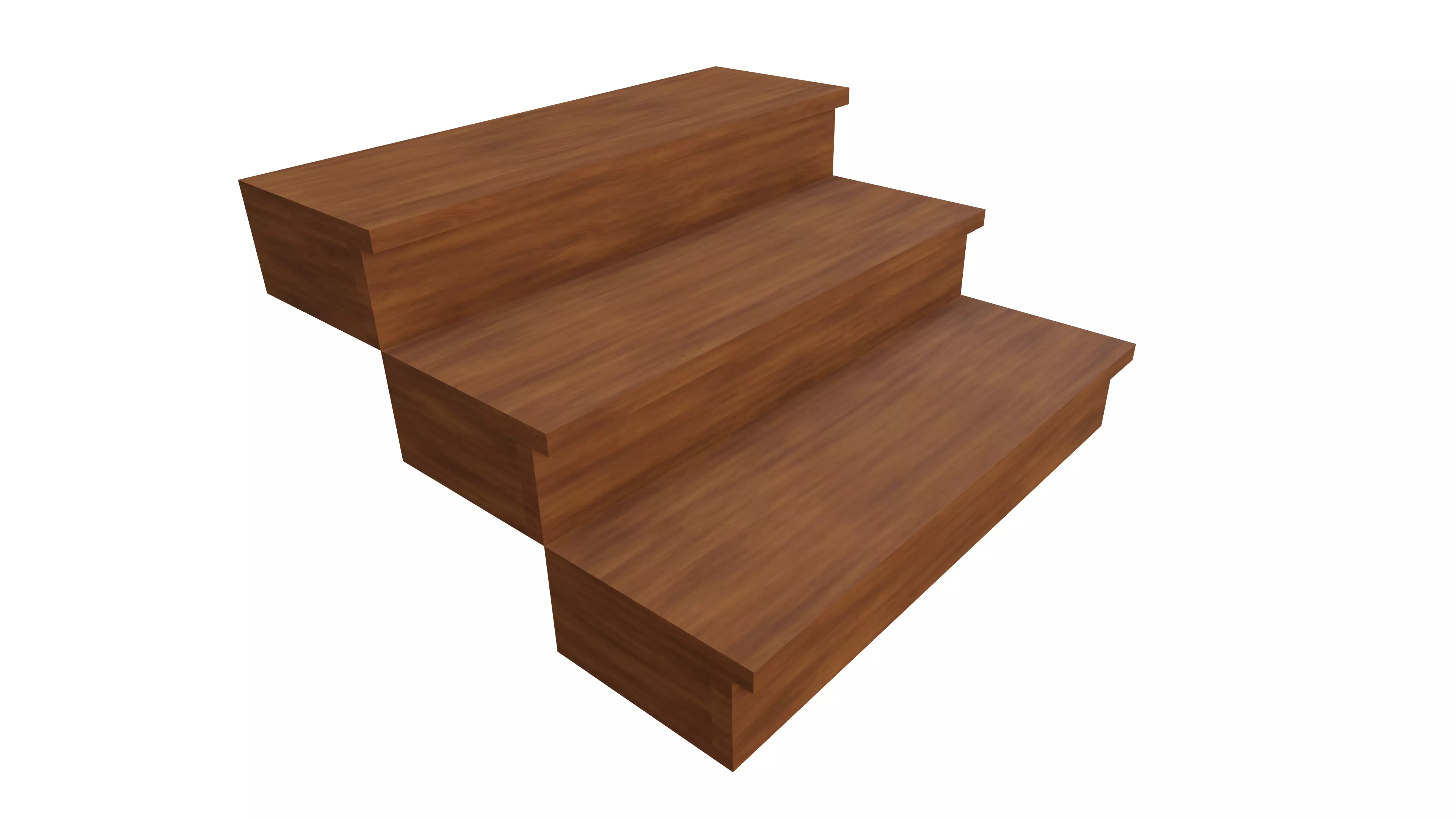 The Stairs lowpoly Free low-poly 3D model