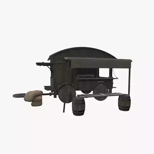 Medieval Carriage V15