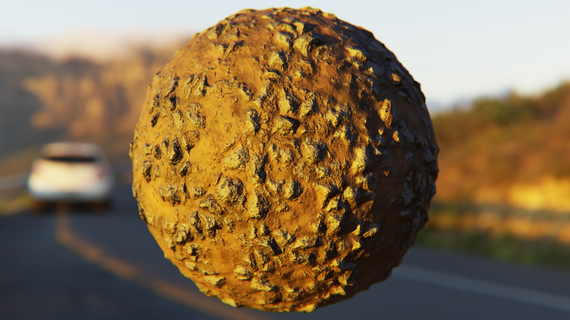 Photoreal Procedural Rocky Ground Material - Blender Texture_2