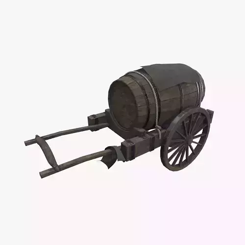Medieval Carriage V17