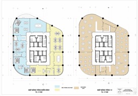 commercial center combined with office buildings 3D model_7