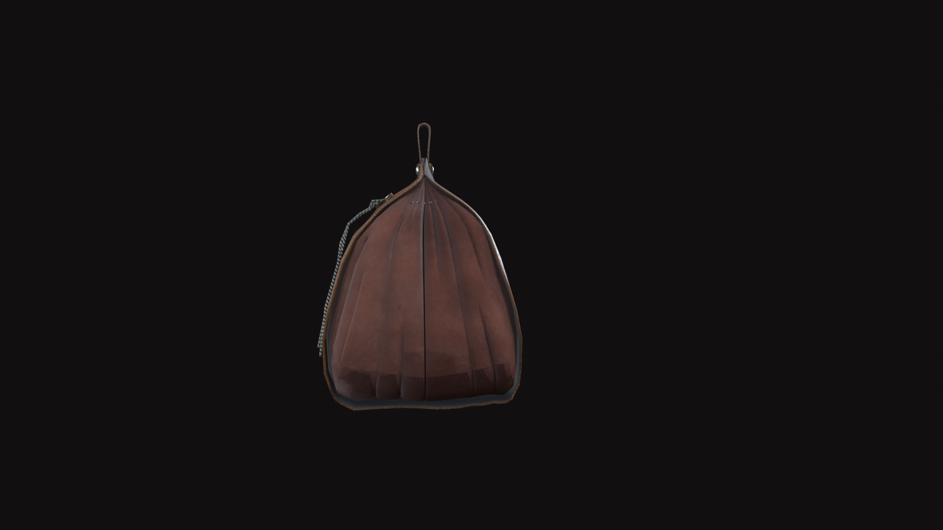 Bag V02 Low-poly 3D model_2