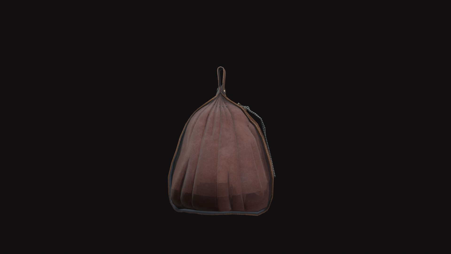Bag V02 Low-poly 3D model_3