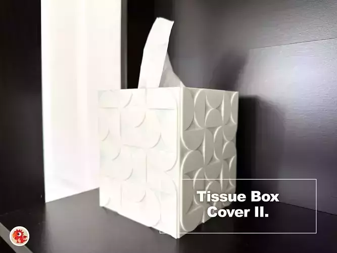 Tissue Box Cover II 3D print model
