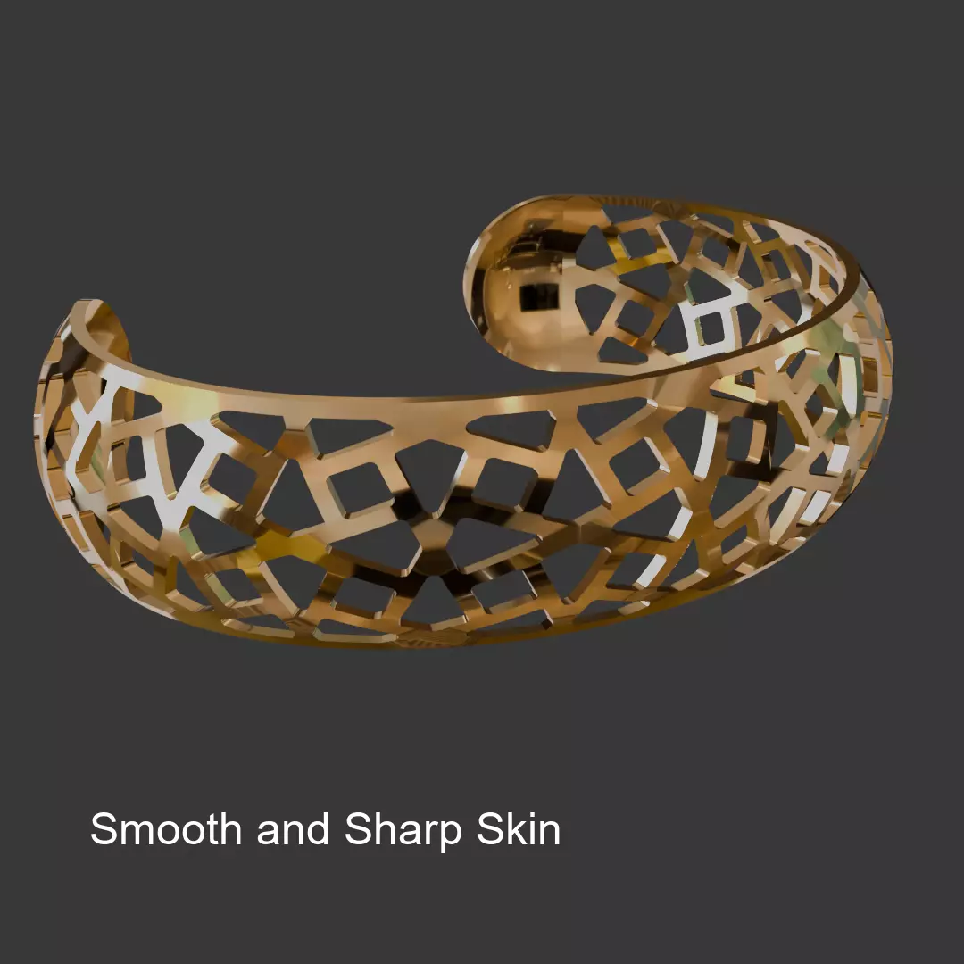 Bangle 001 3D print model_0