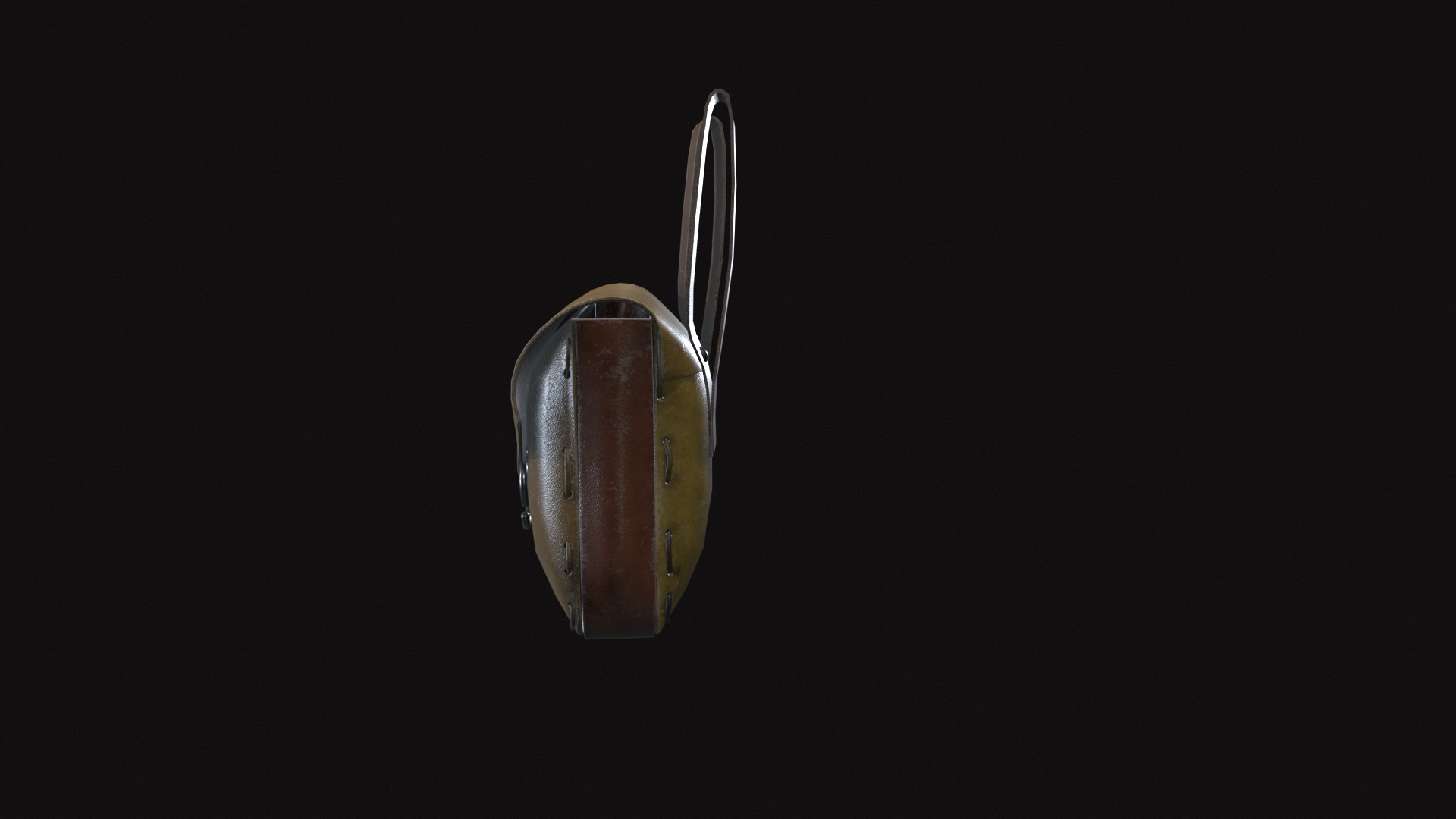 Bag V04 Low-poly 3D model_7