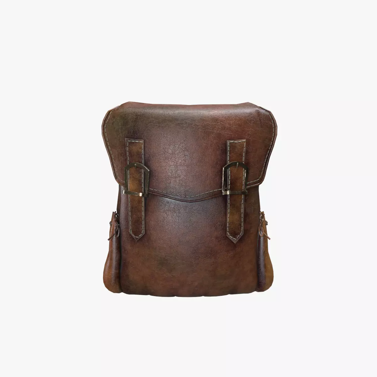 Bag V06 Low-poly 3D model_0