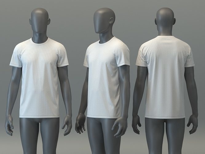 Sports Mesh Tshirt 3D model