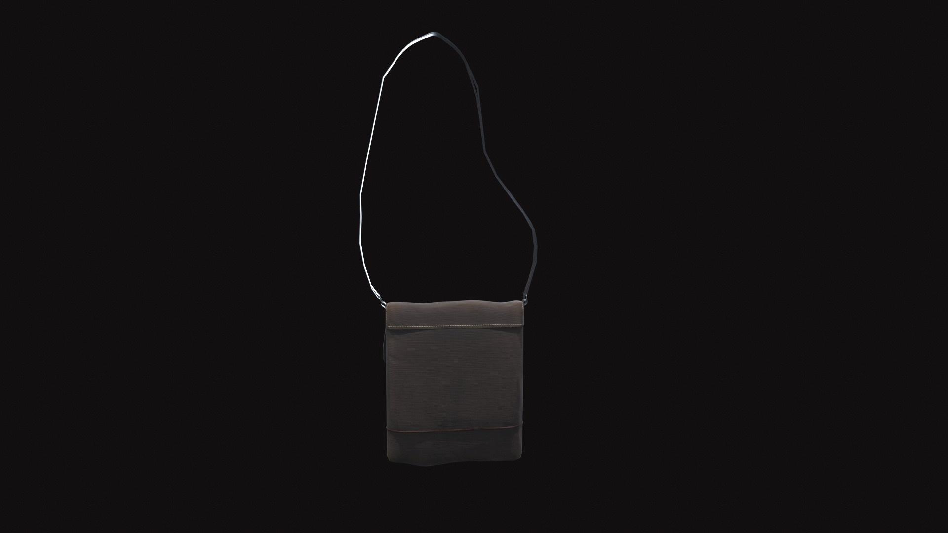 Bag V17 Low-poly 3D model_4