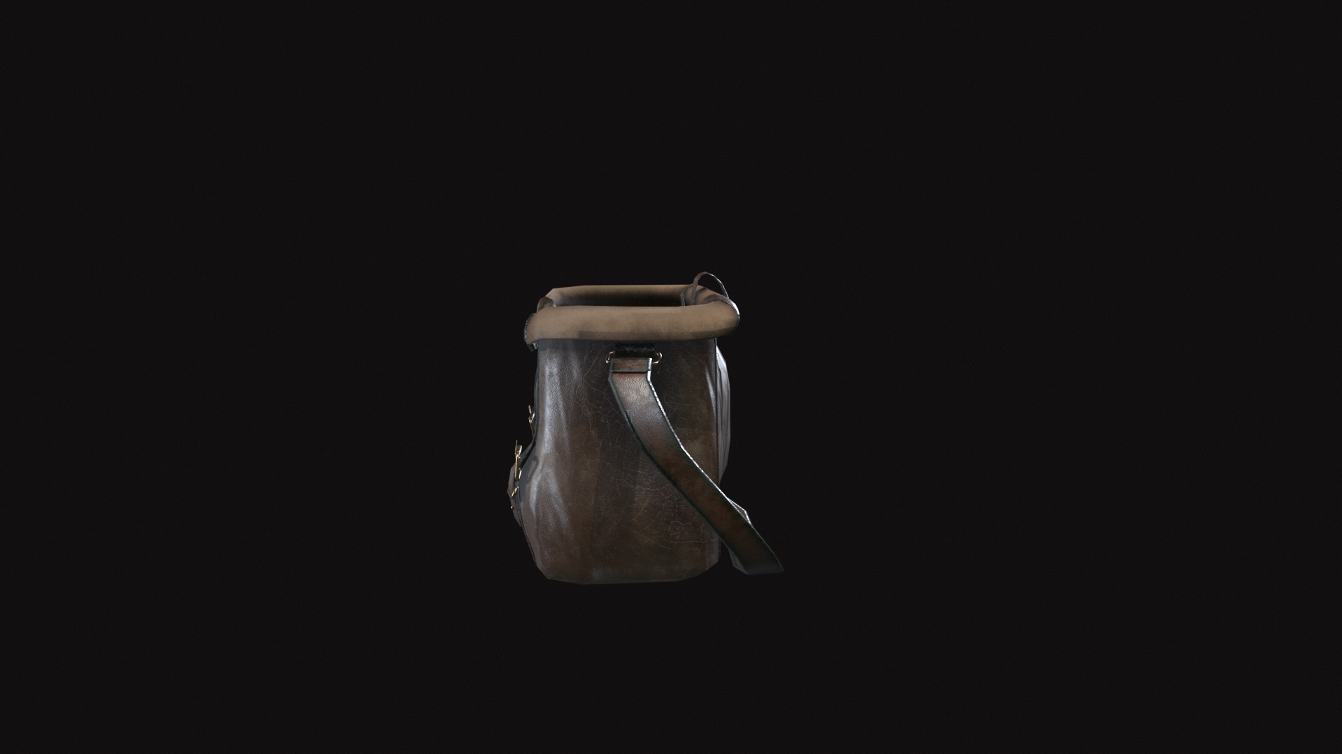 Bag V18 Low-poly 3D model_4