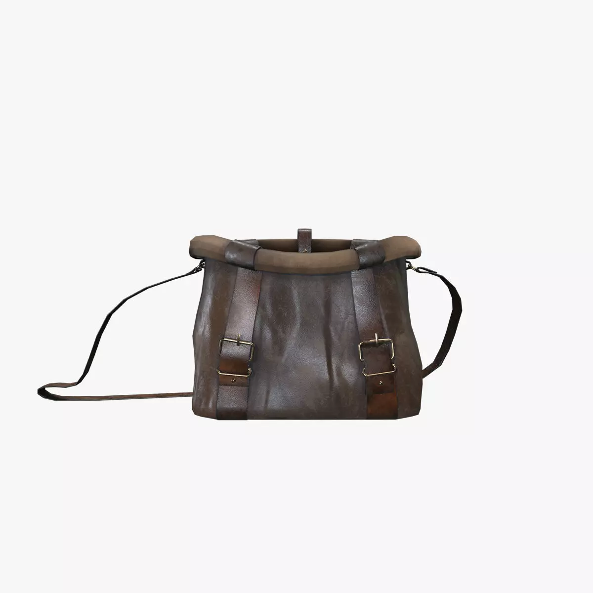 Bag V18 Low-poly 3D model_0