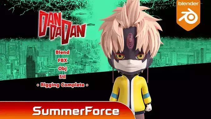 Jiji Evil eye SD - Dandadan