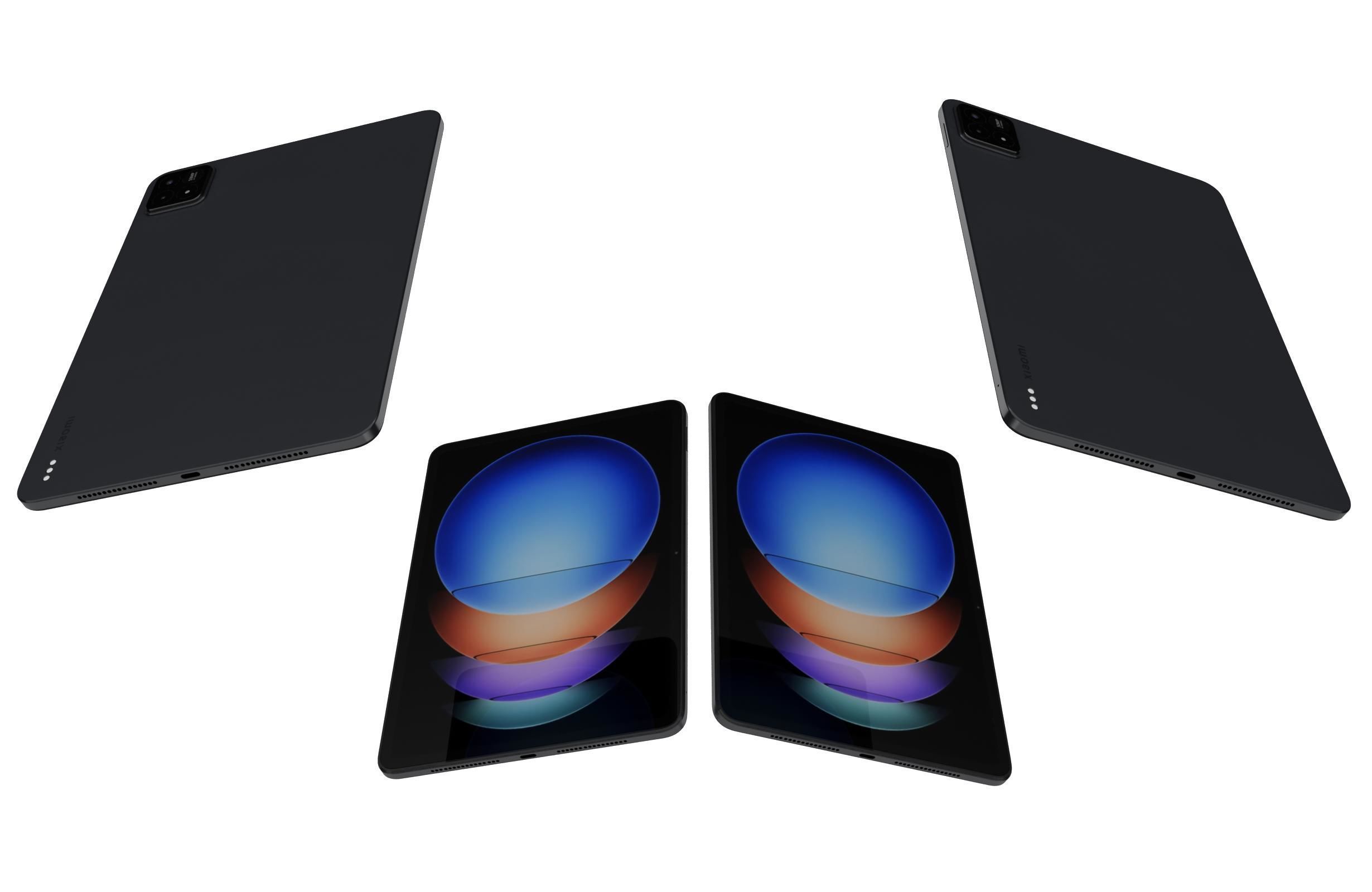 Xiaomi Pad 6S Pro 12 4 Graphite Gray 3D model_5