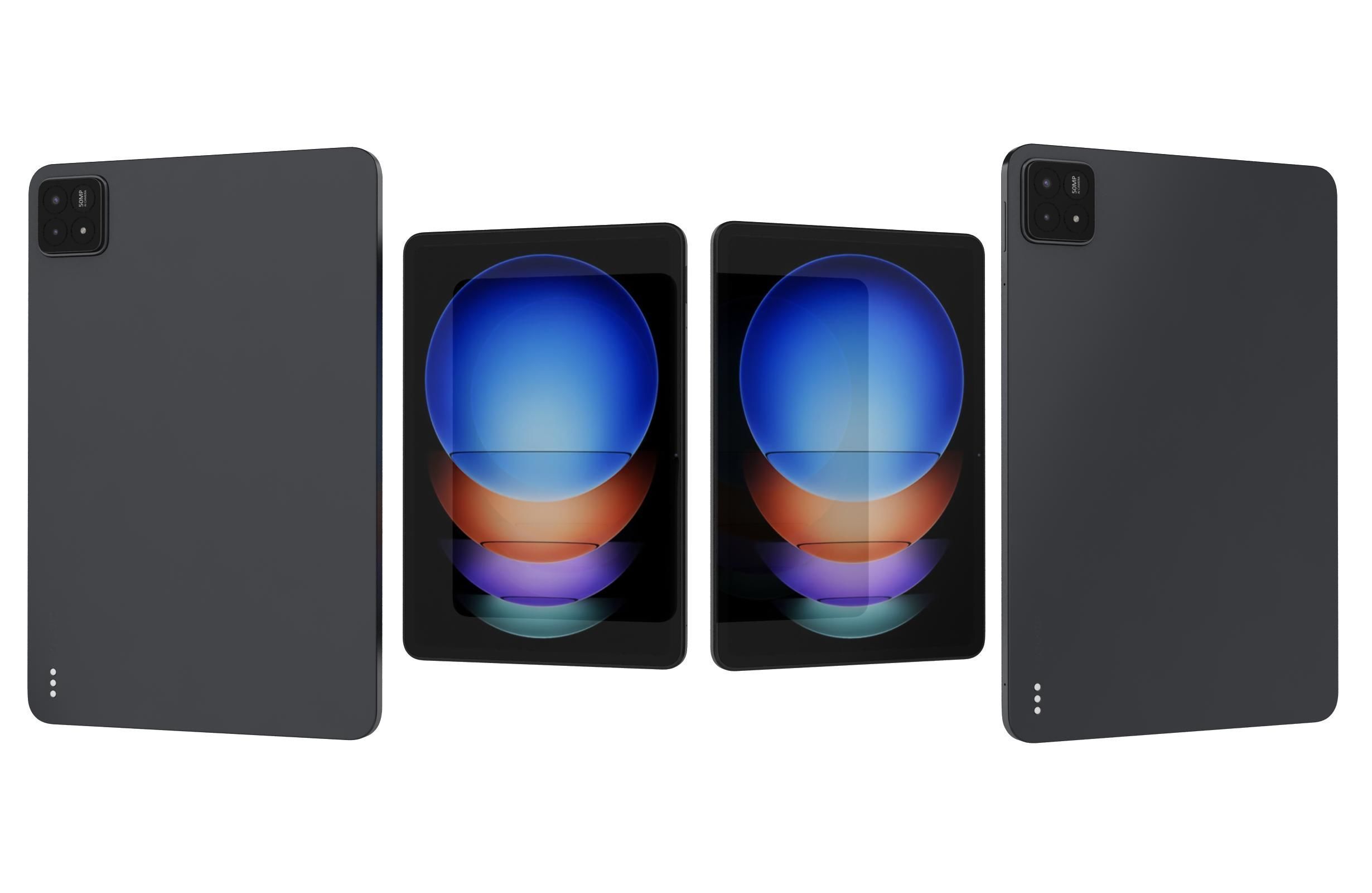 Xiaomi Pad 6S Pro 12 4 Graphite Gray 3D model_3