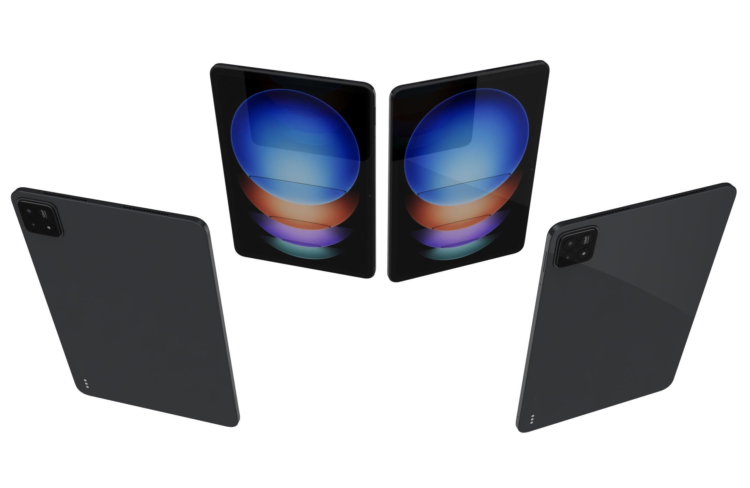 Xiaomi Pad 6S Pro 12 4 Graphite Gray 3D model_4