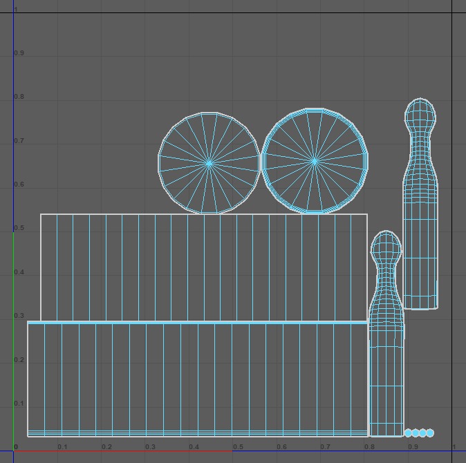 Bag V20 Low-poly 3D model_13