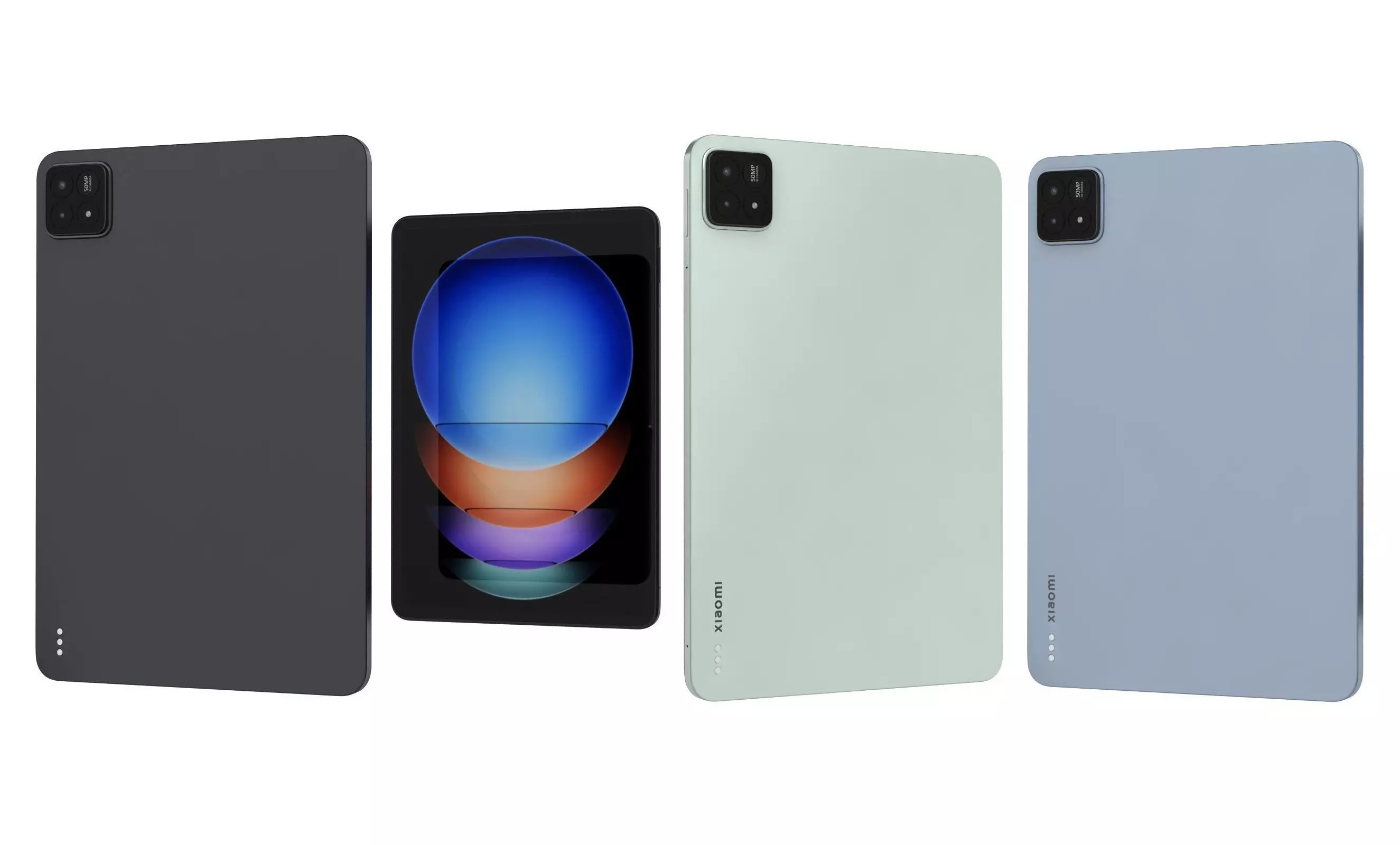 Xiaomi Pad 6S Pro 12 4 All Colors 3D model_0