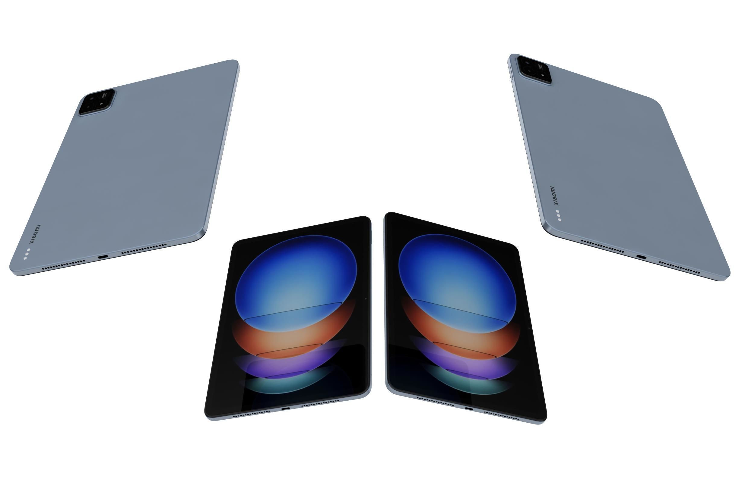 Xiaomi Pad 6S Pro 12 4 All Colors 3D model_6